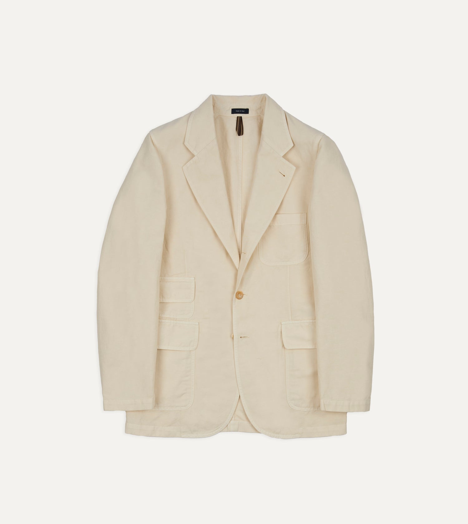 Ecru Cotton-Linen Games Blazer Mk. IV