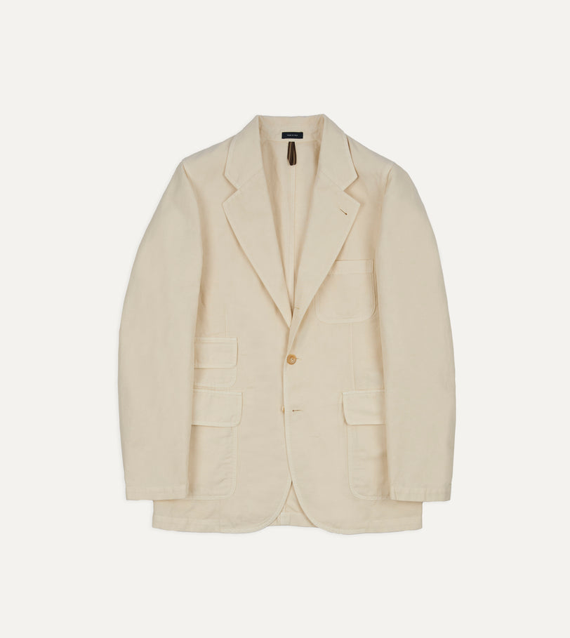 Ecru Cotton-Linen Games Blazer Mk. IV
