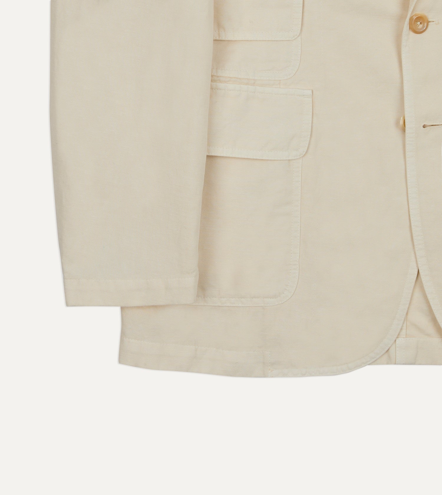 Ecru Cotton-Linen Games Blazer Mk. IV