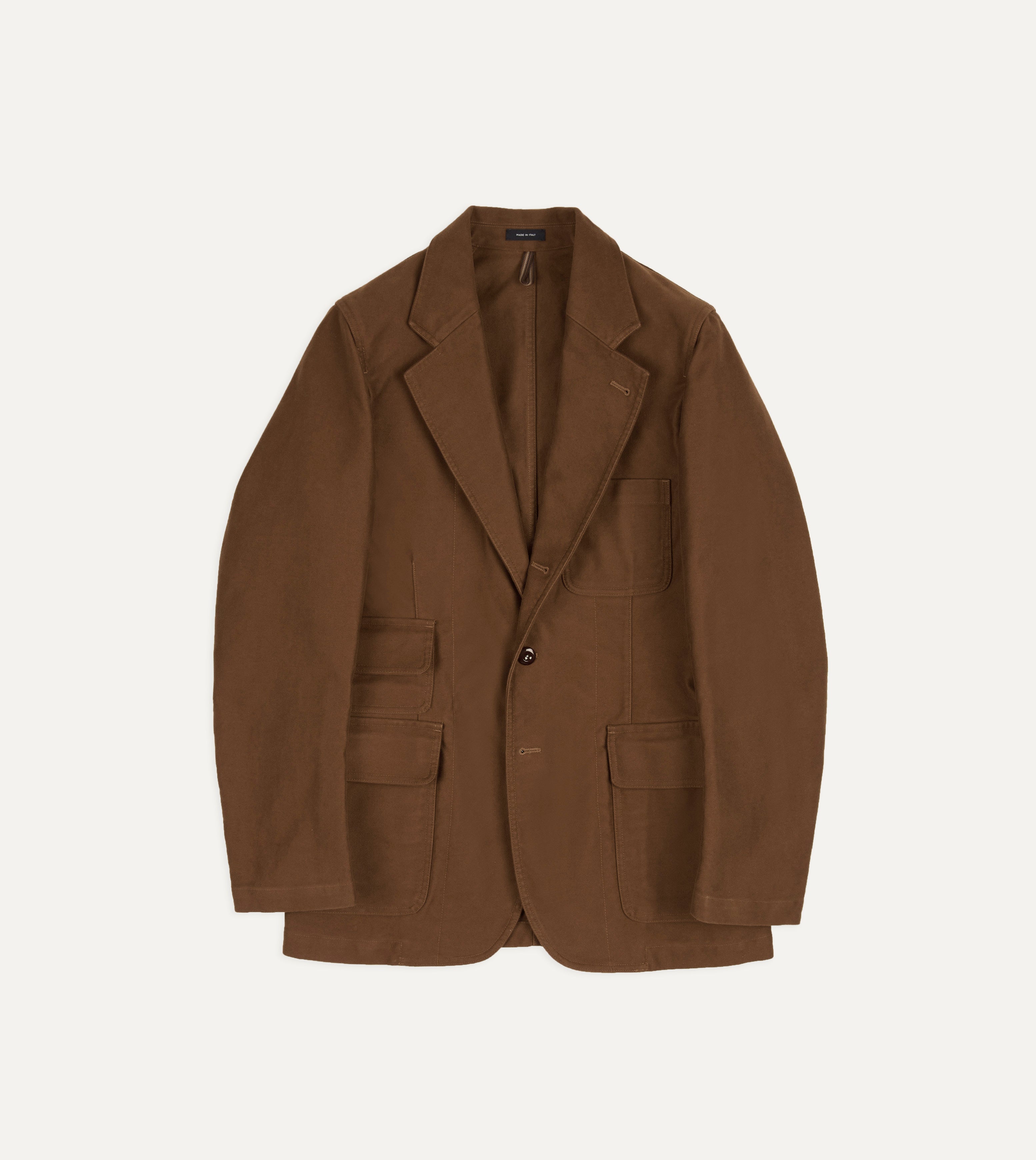 Brown Moleskin Games Blazer Mk. IV – Drakes US