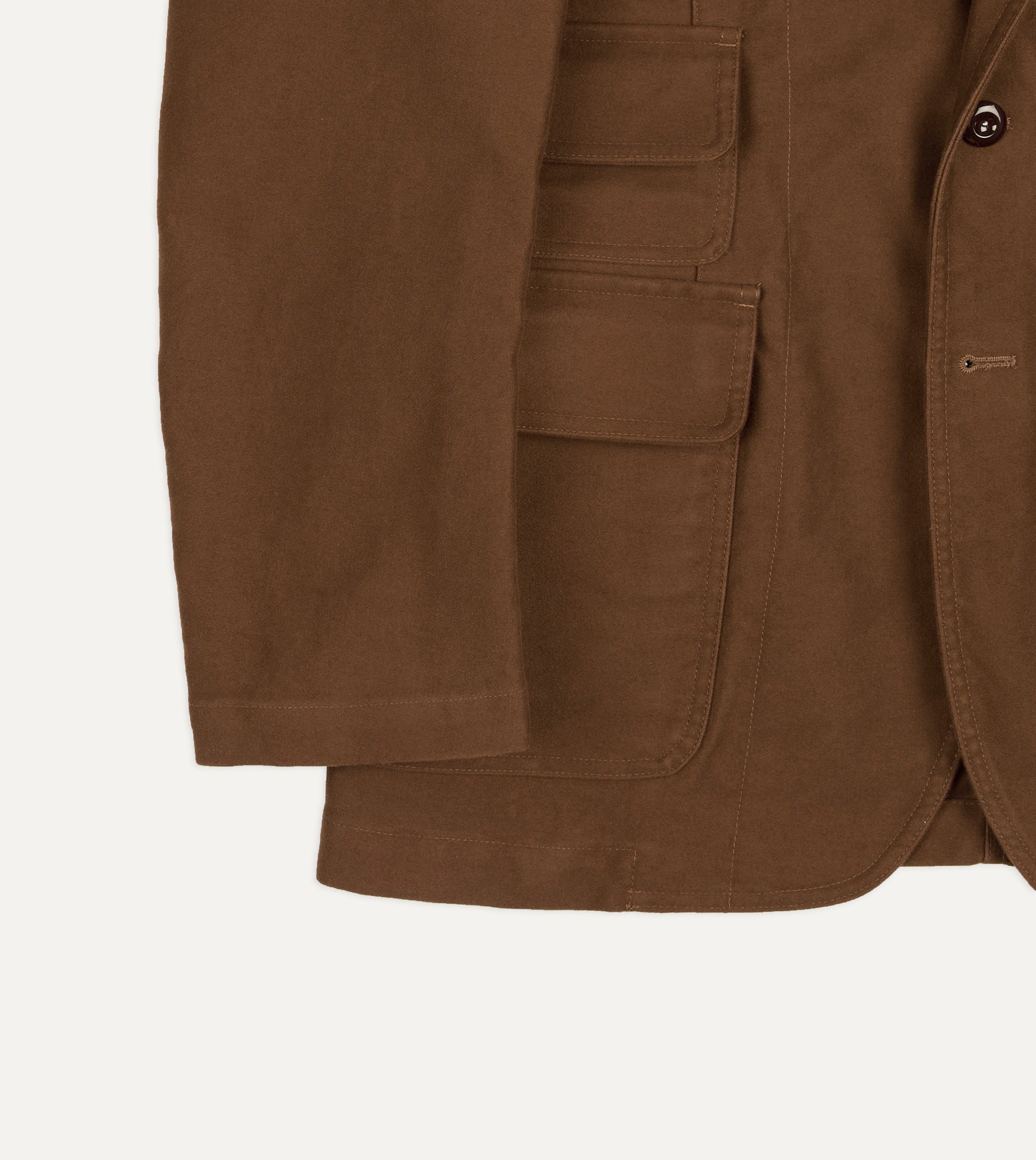 Brown Moleskin Games Blazer Mk. IV – Drakes US
