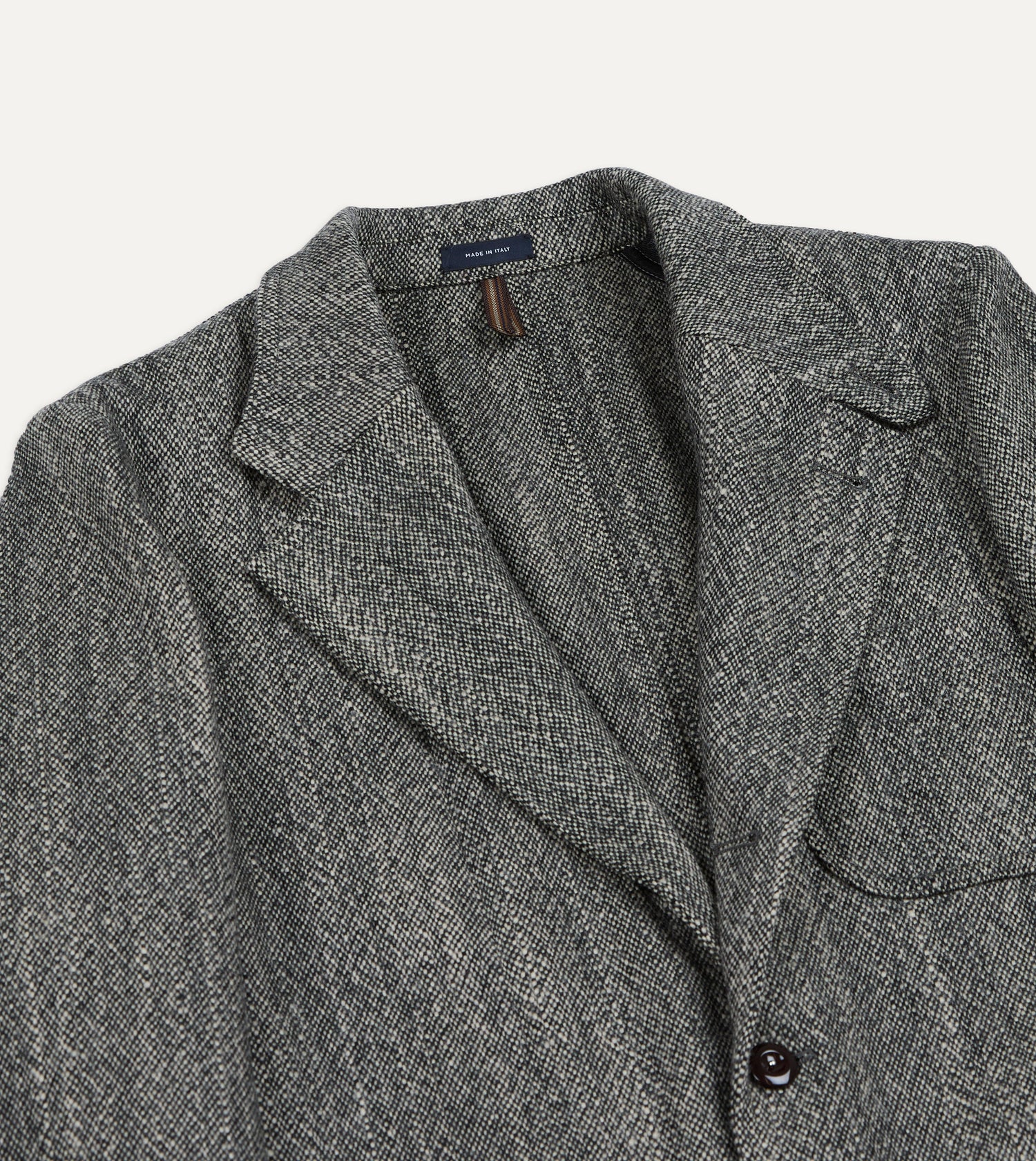 Grey Wool Tweed Field Games Blazer