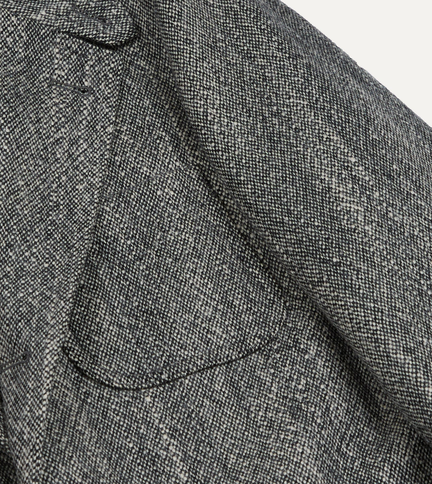 Grey Wool Tweed Field Games Blazer
