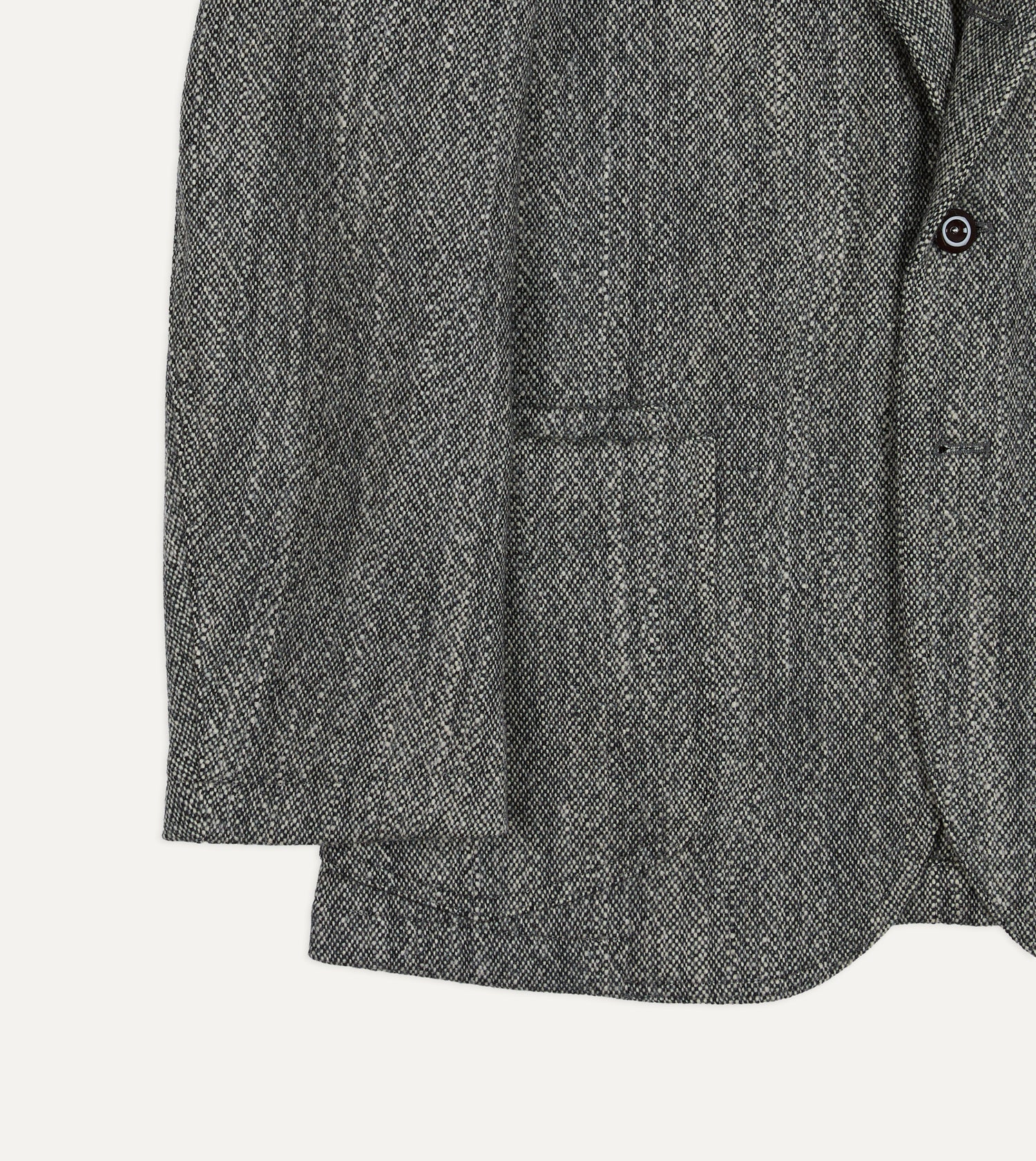 Grey Wool Tweed Field Games Blazer