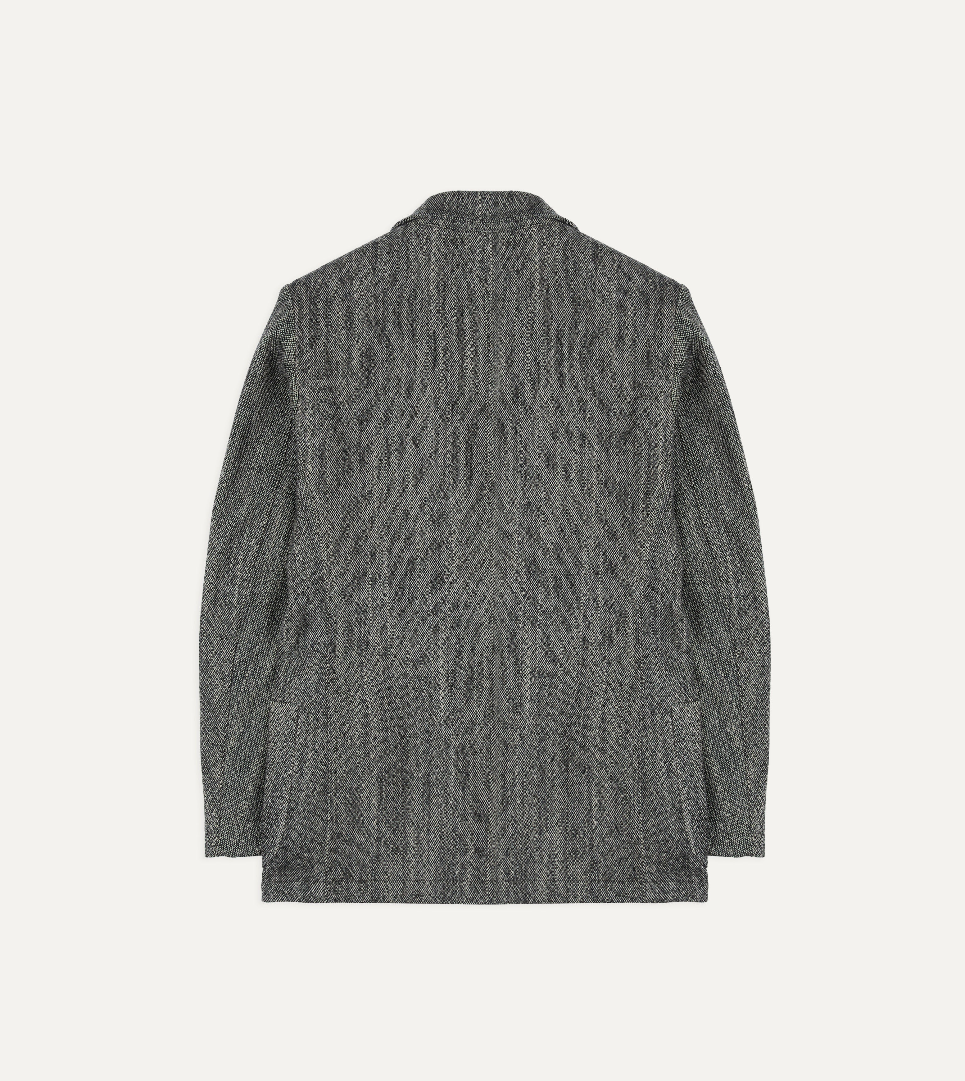 Grey Wool Tweed Field Games Blazer