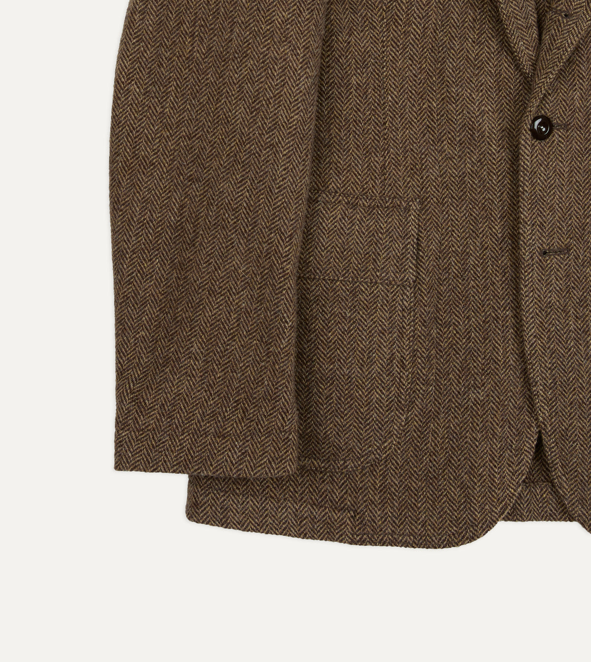 Brown Herringbone Tweed Games Blazer Mk. VII