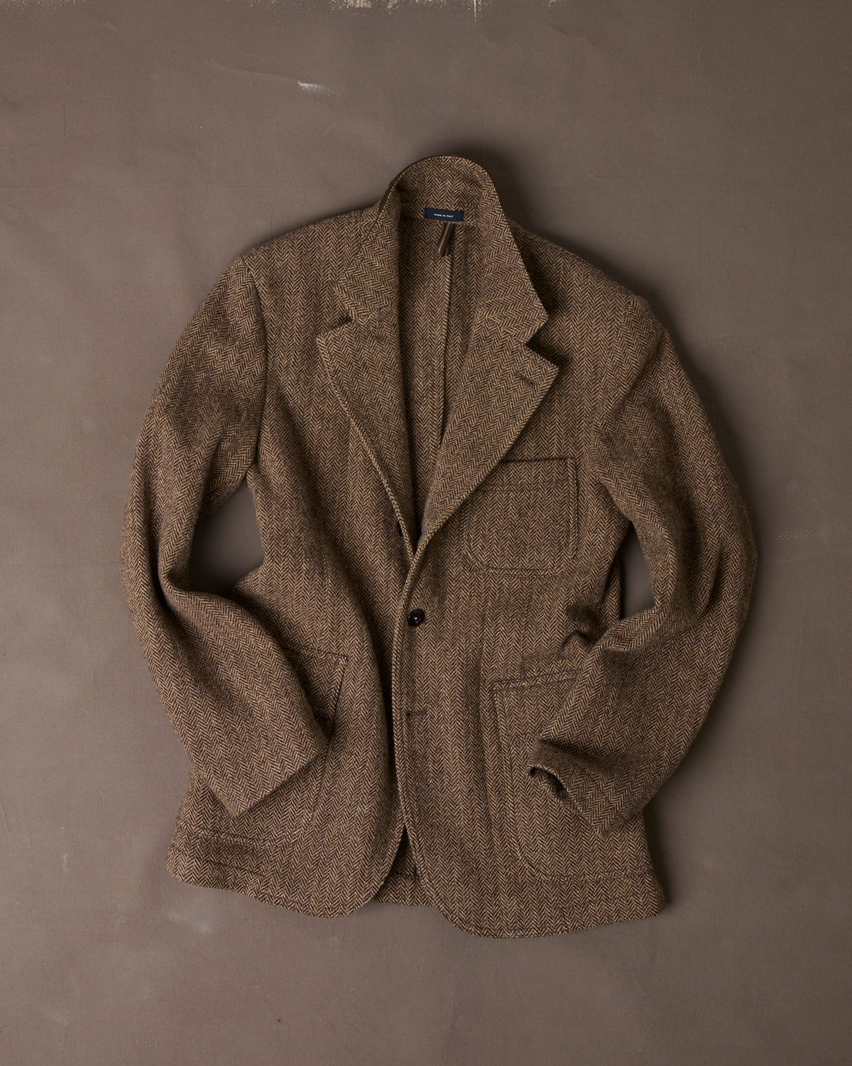 Brown Herringbone Tweed Games Blazer Mk. VII