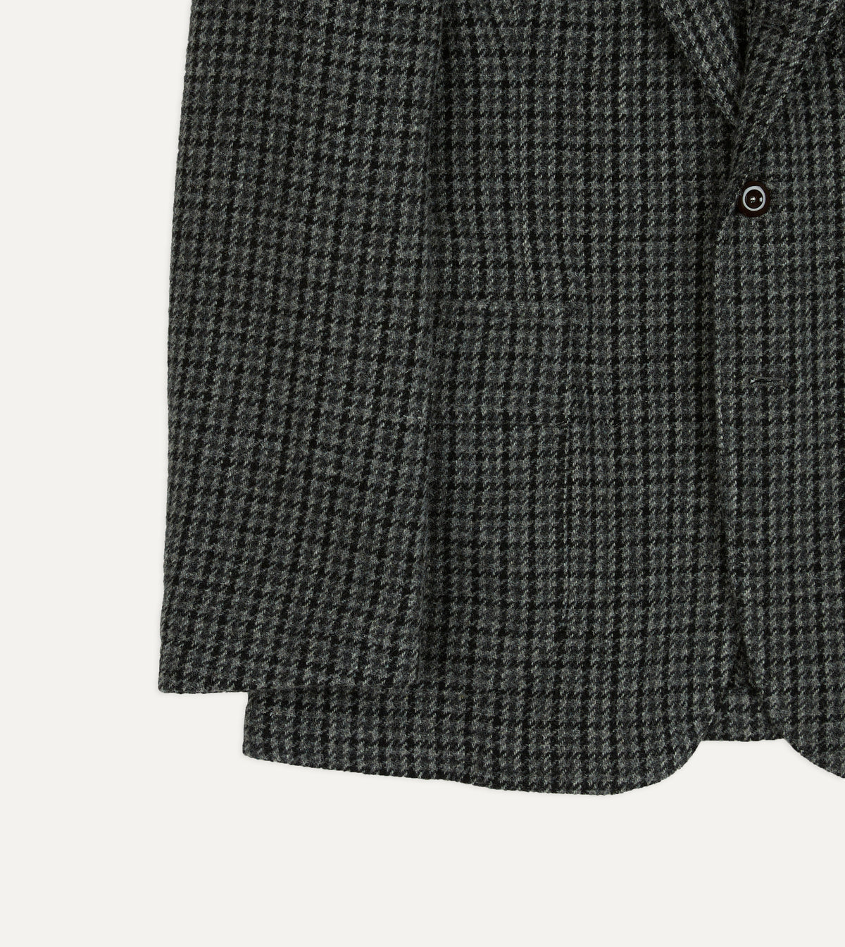 Grey Houndstooth Check Tweed Games Blazer Mk. VII