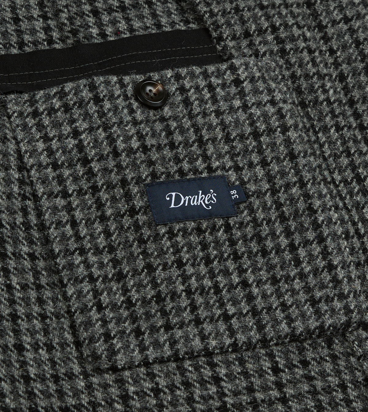 Grey Houndstooth Check Tweed Games Blazer Mk. VII