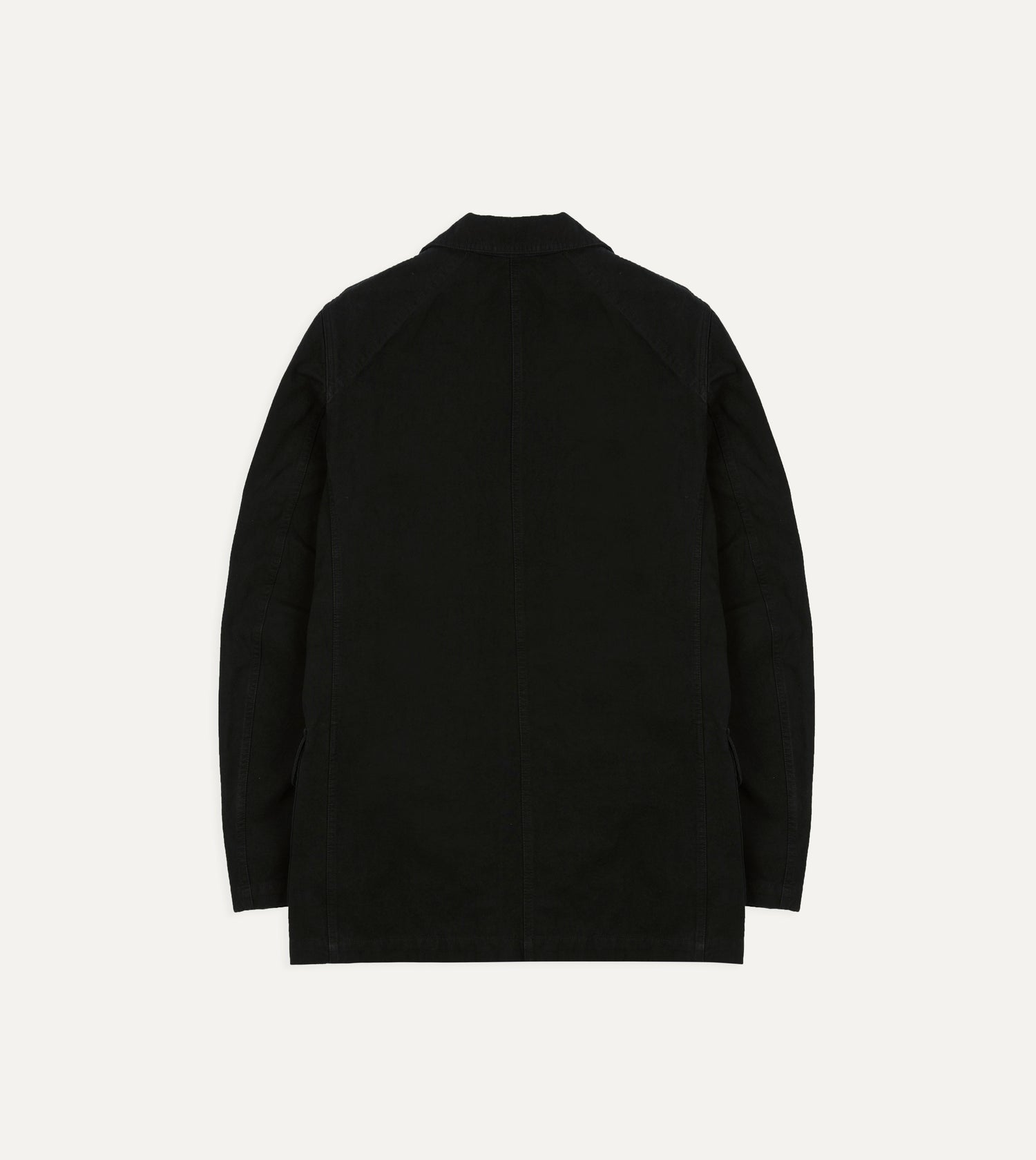 Black Cotton-Linen Games Blazer Mk. IV