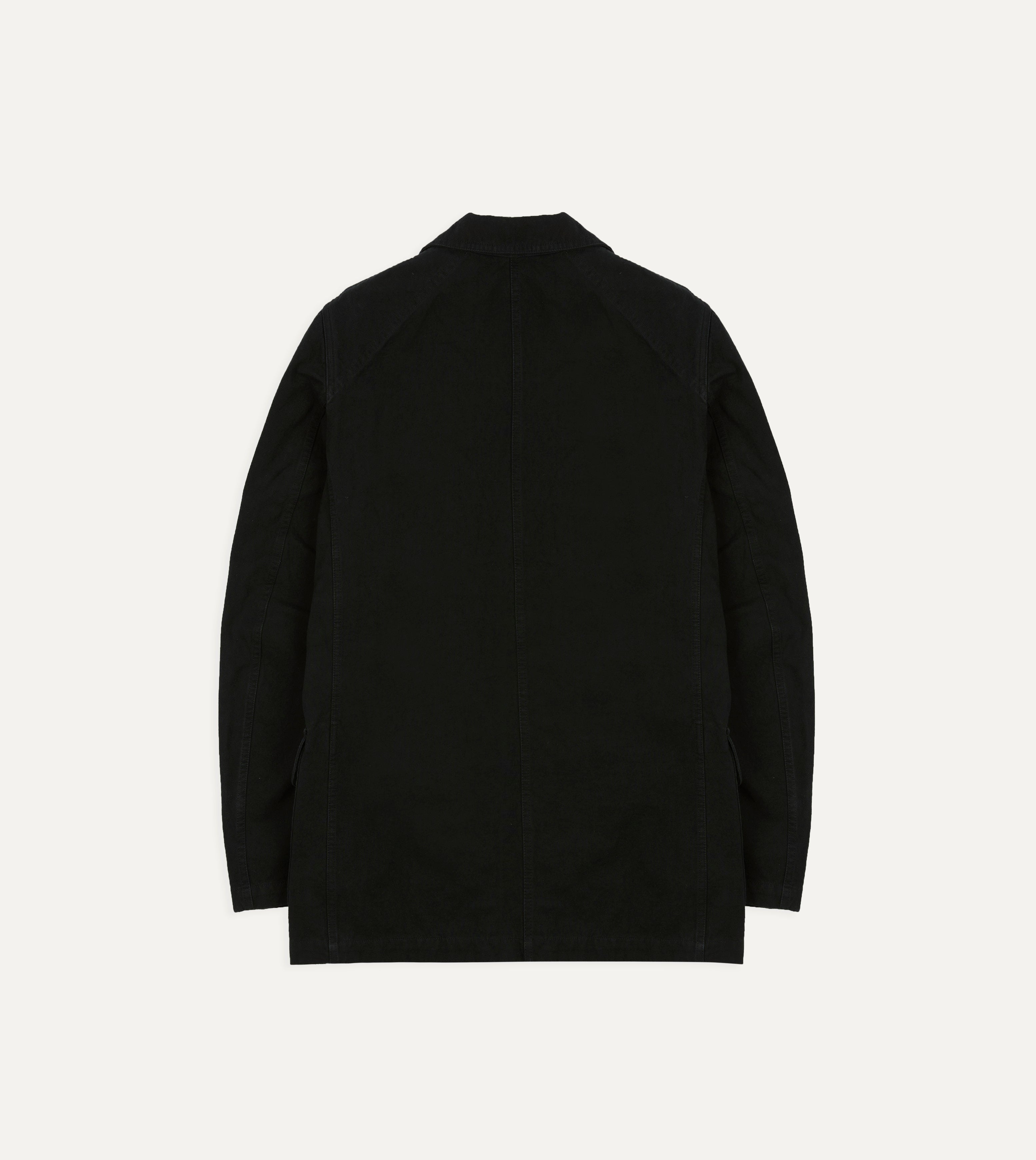 Black Cotton-Linen Games Blazer Mk. IV