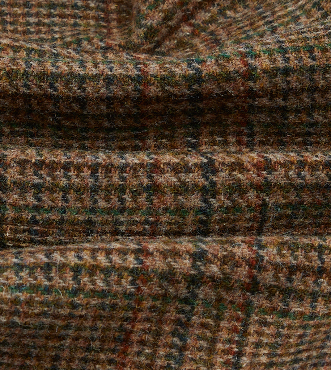 Brown Prince of Wales Check Harris Tweed Games Blazer Mk. VII – Drakes US