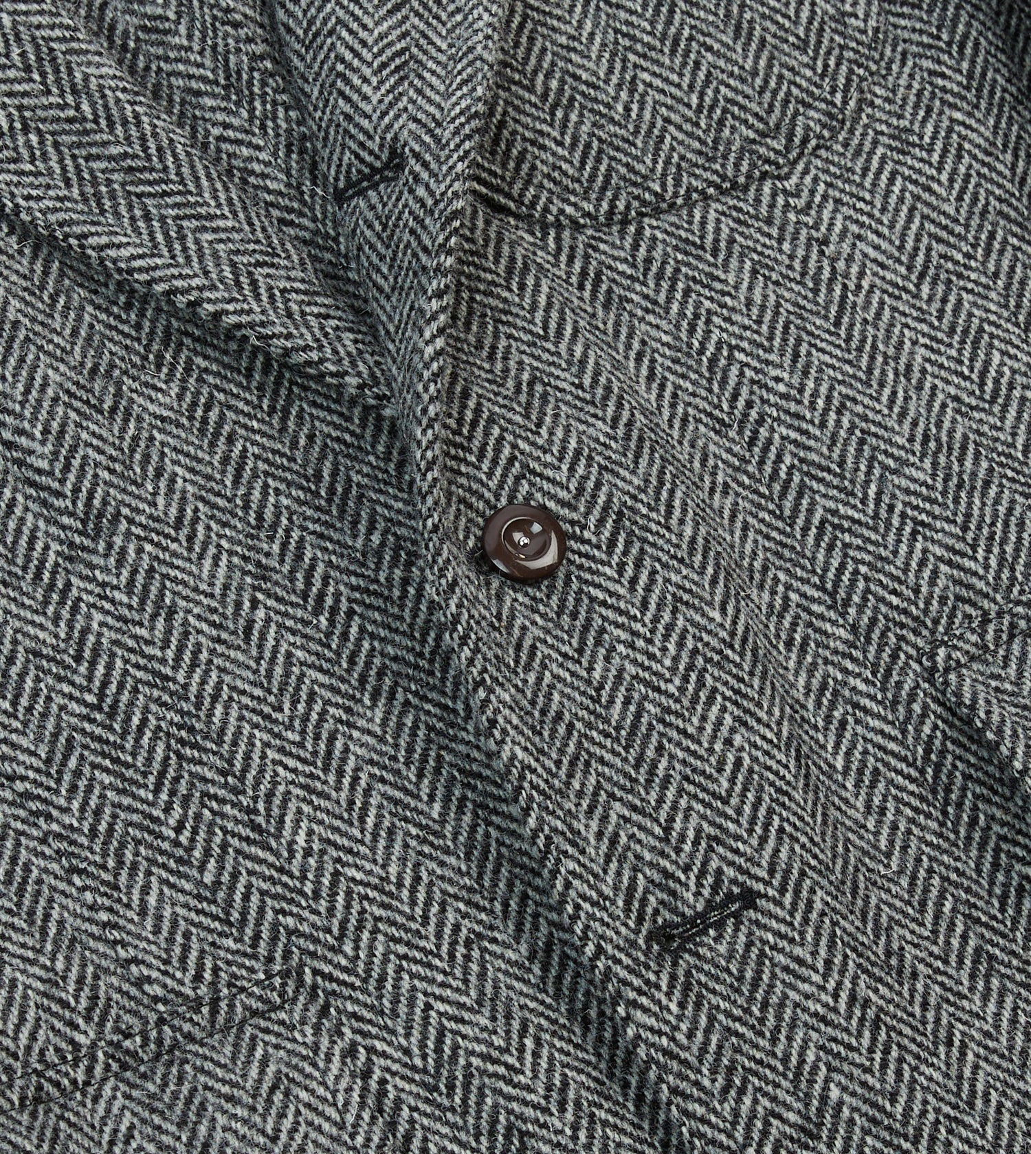 Grey Herringbone Harris Tweed Games Blazer VII – Drakes US