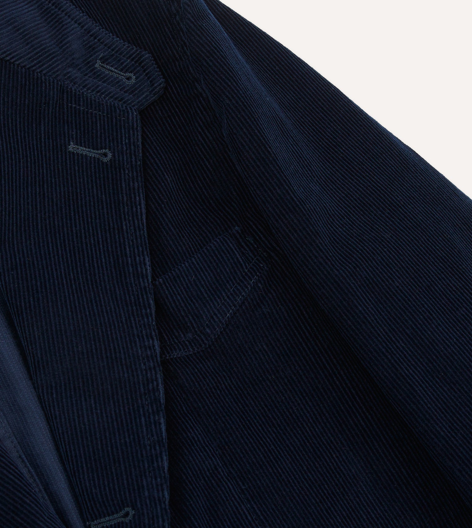 Navy Cotton Corduroy Field Games Blazer