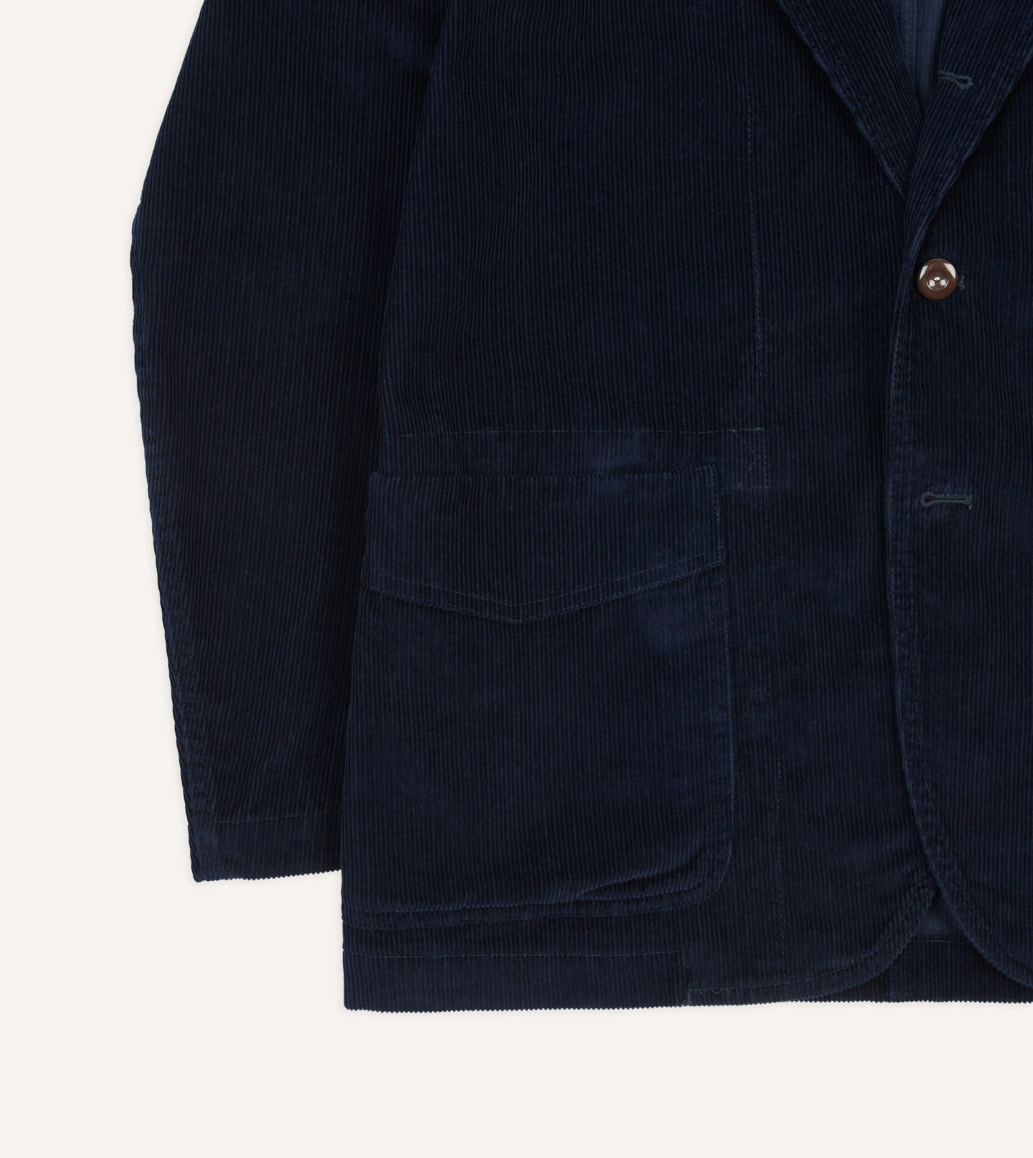 Navy Cotton Corduroy Field Games Blazer