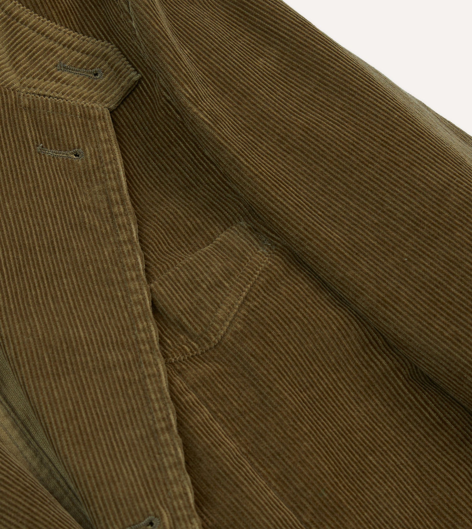 Olive Cotton Corduroy Field Games Blazer