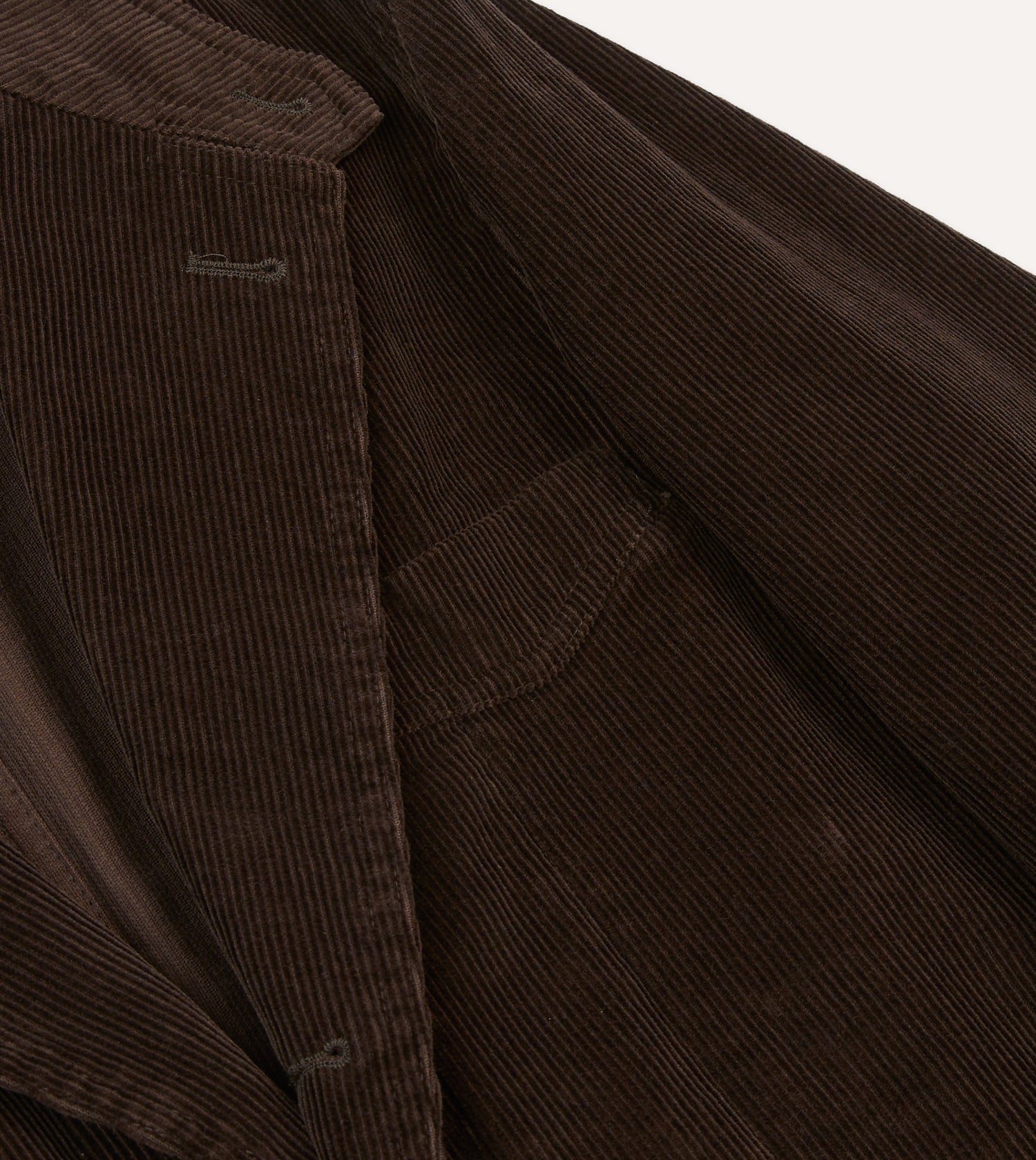 Brown Cotton Corduroy Field Games Blazer