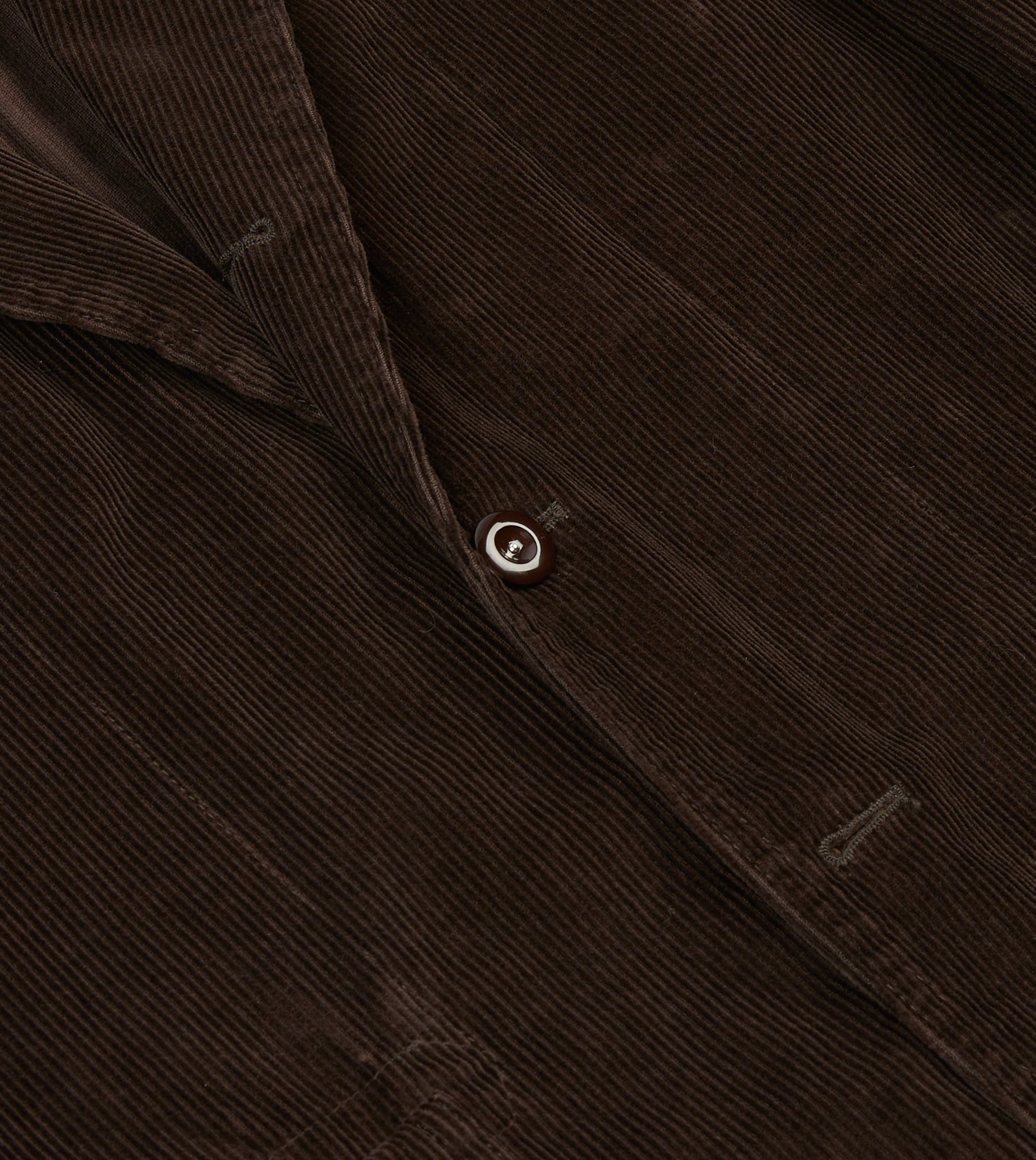 Brown Cotton Corduroy Field Games Blazer