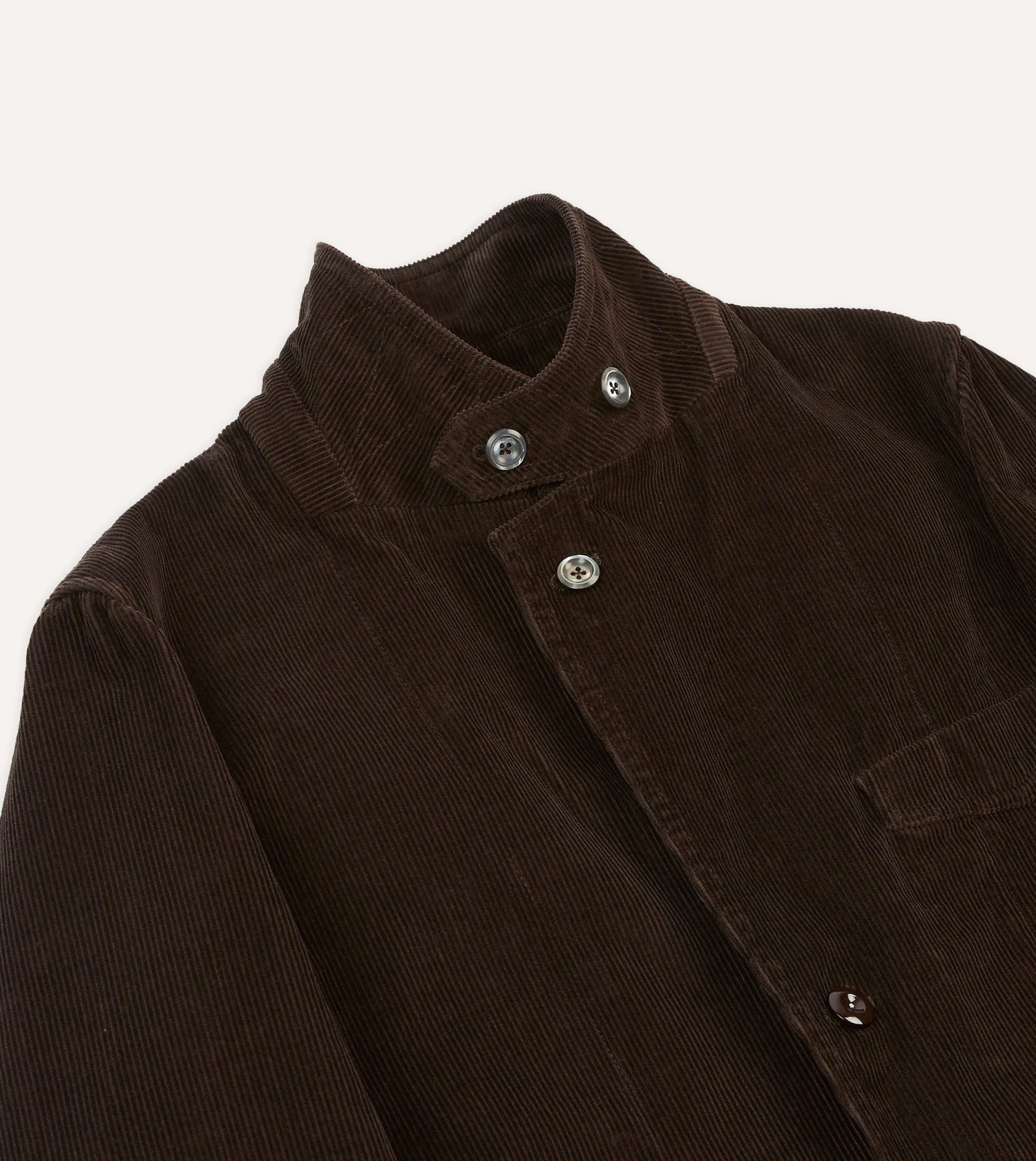 Brown Cotton Corduroy Field Games Blazer