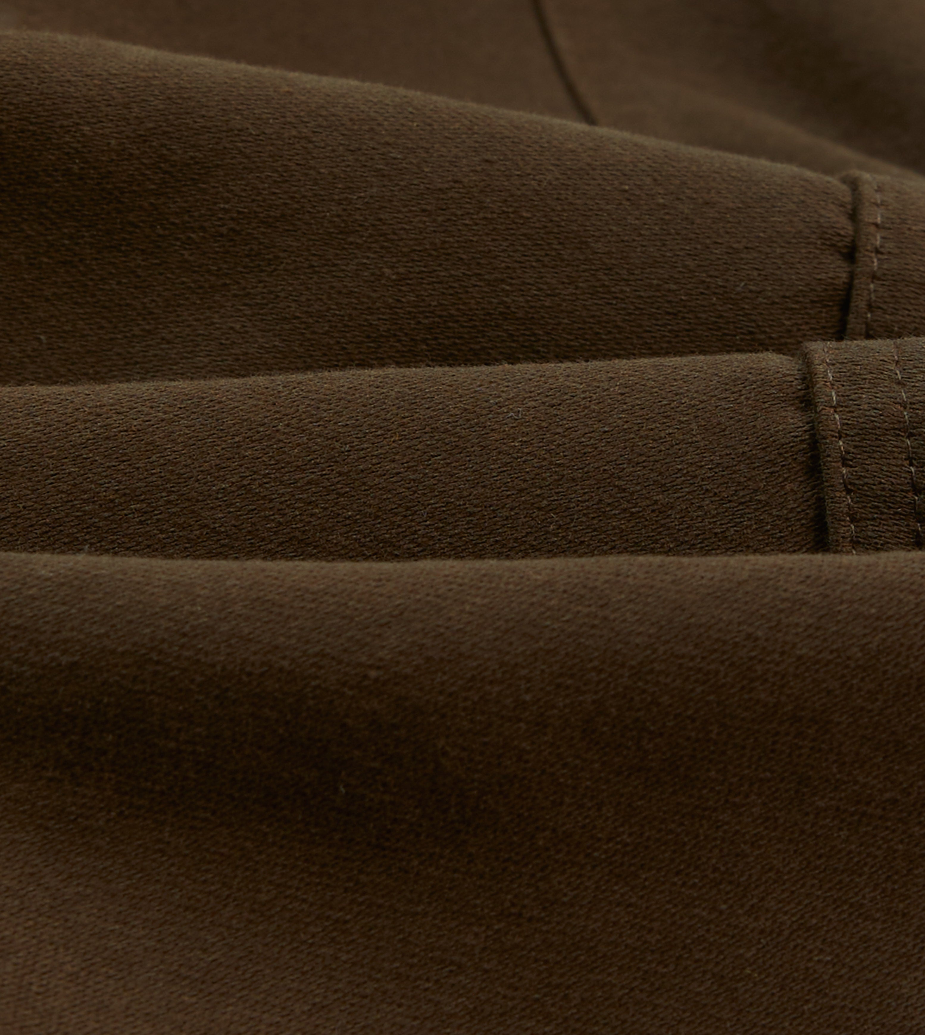 Brown Cotton Twill Western Games Blazer