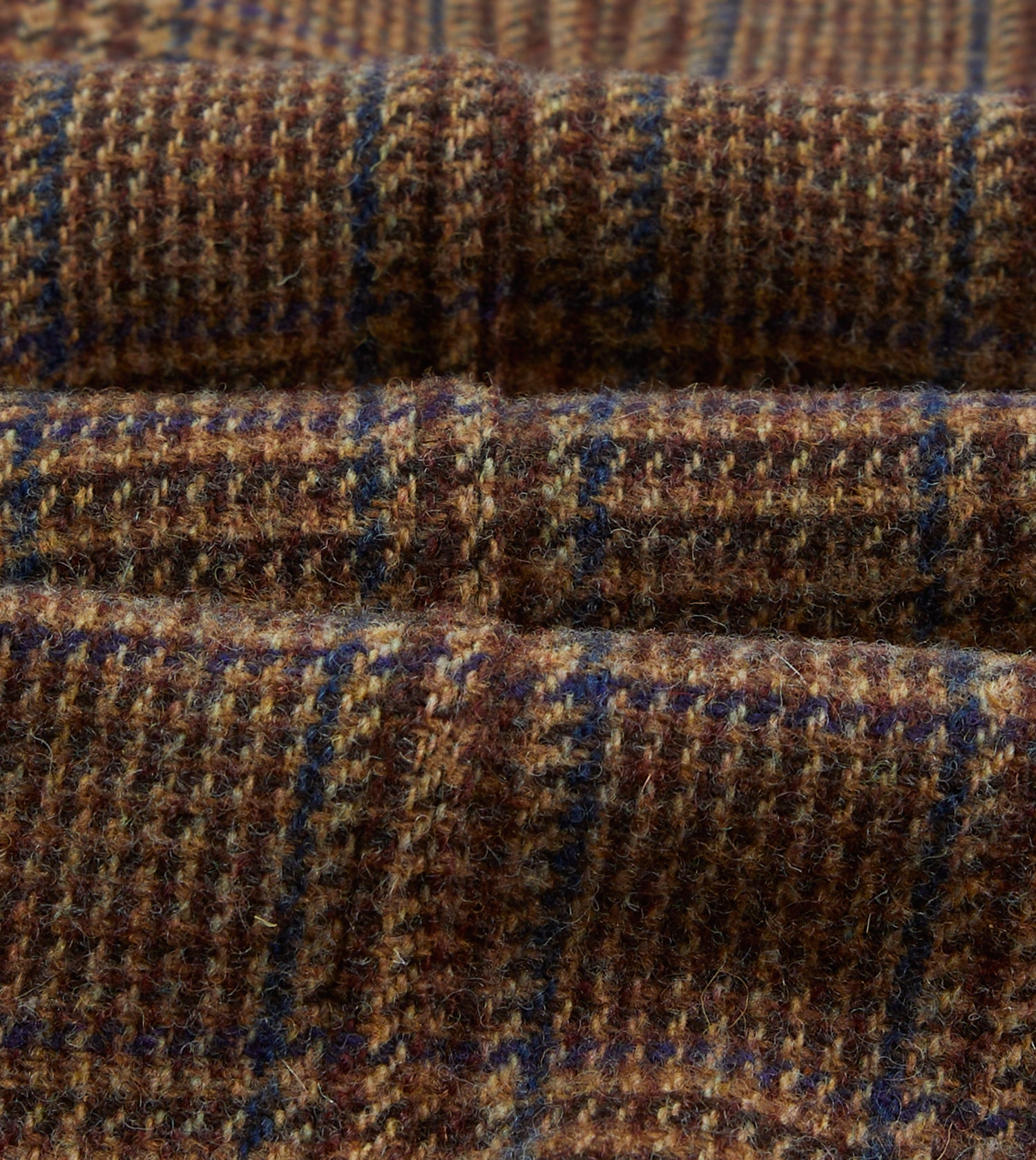Brown Prince of Wales Check Tweed Games Blazer Mk. VII