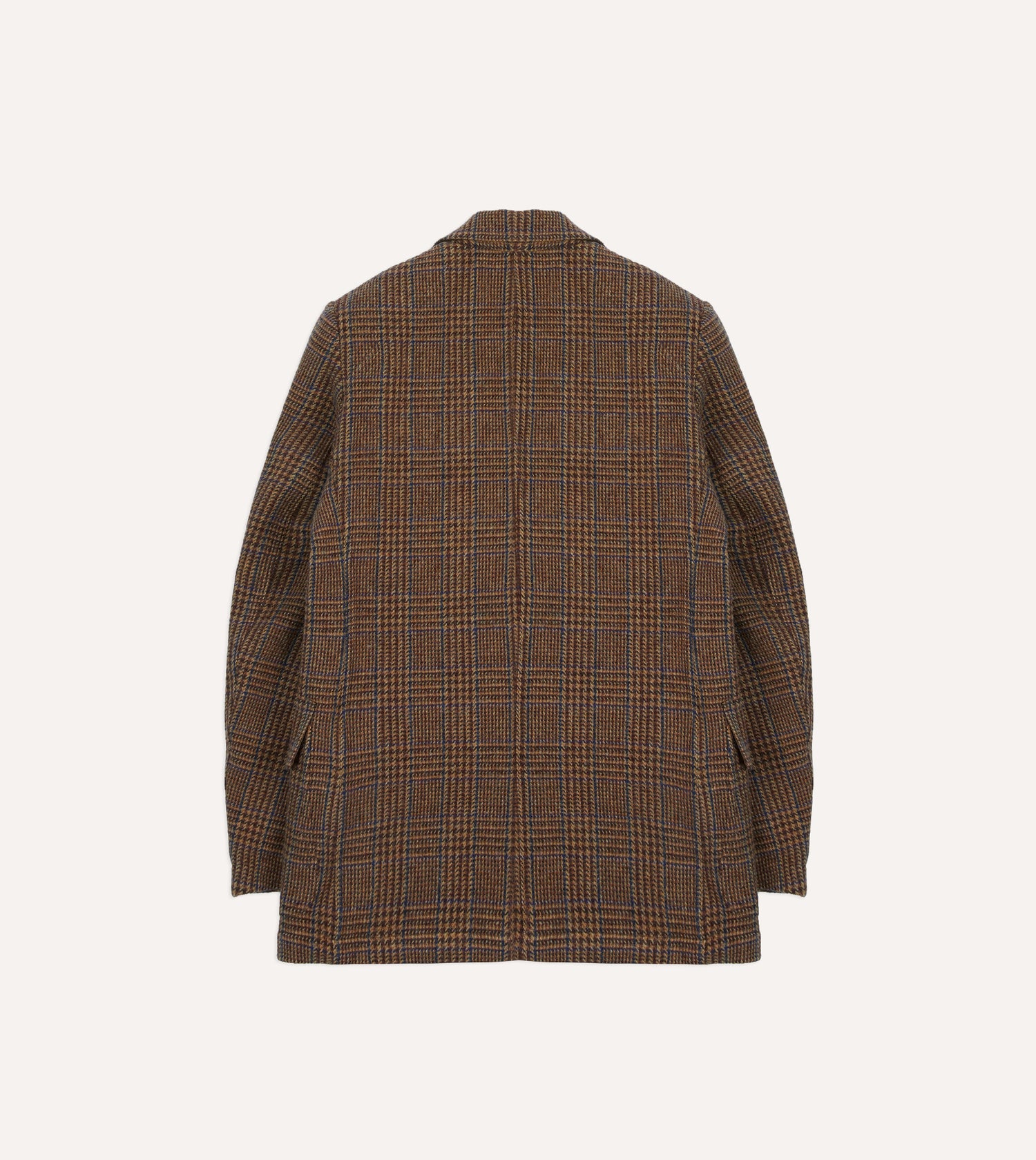 Brown Prince of Wales Check Tweed Games Blazer Mk. VII