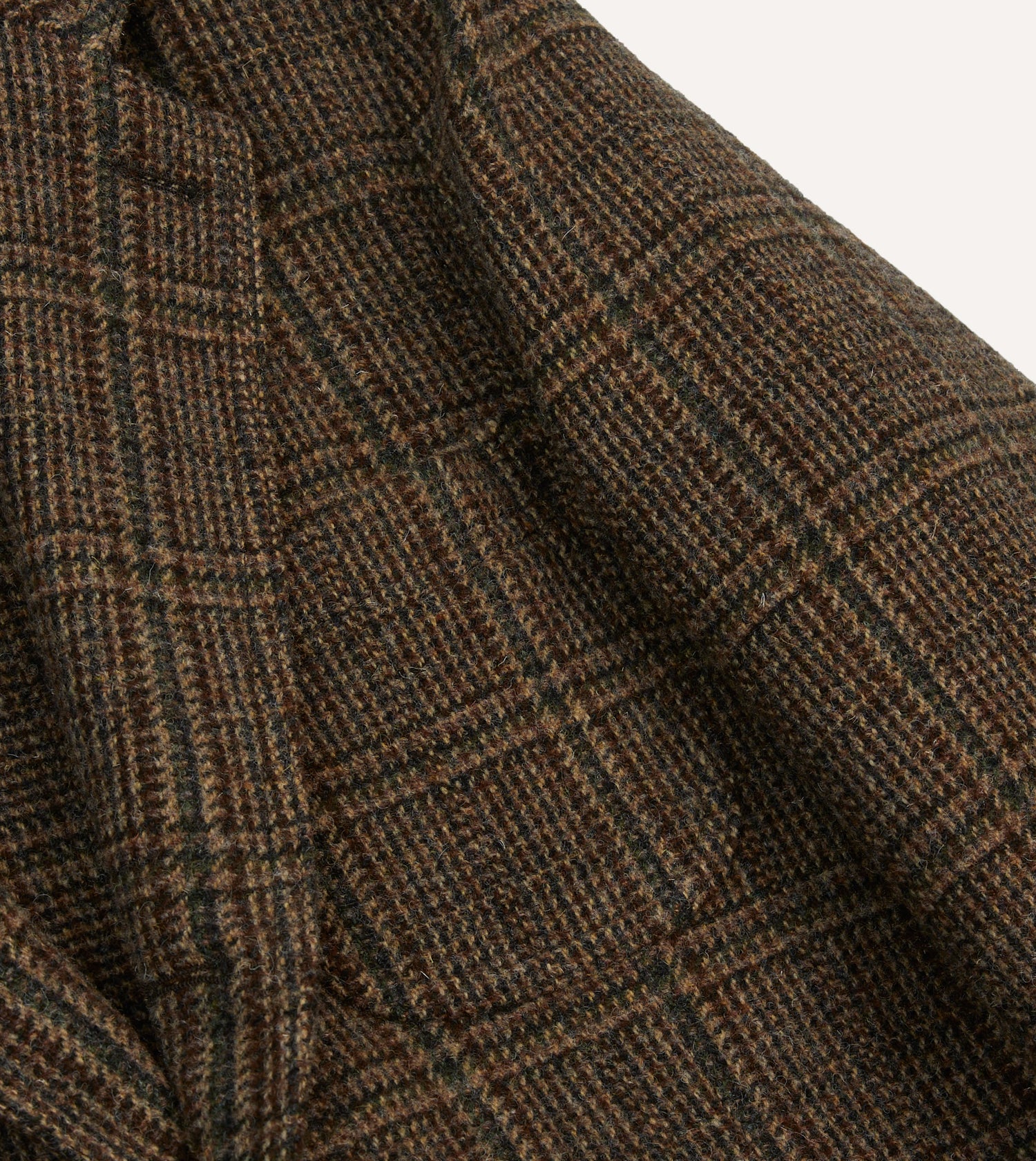 Brown Check Harris Tweed Games Blazer Mk. VII