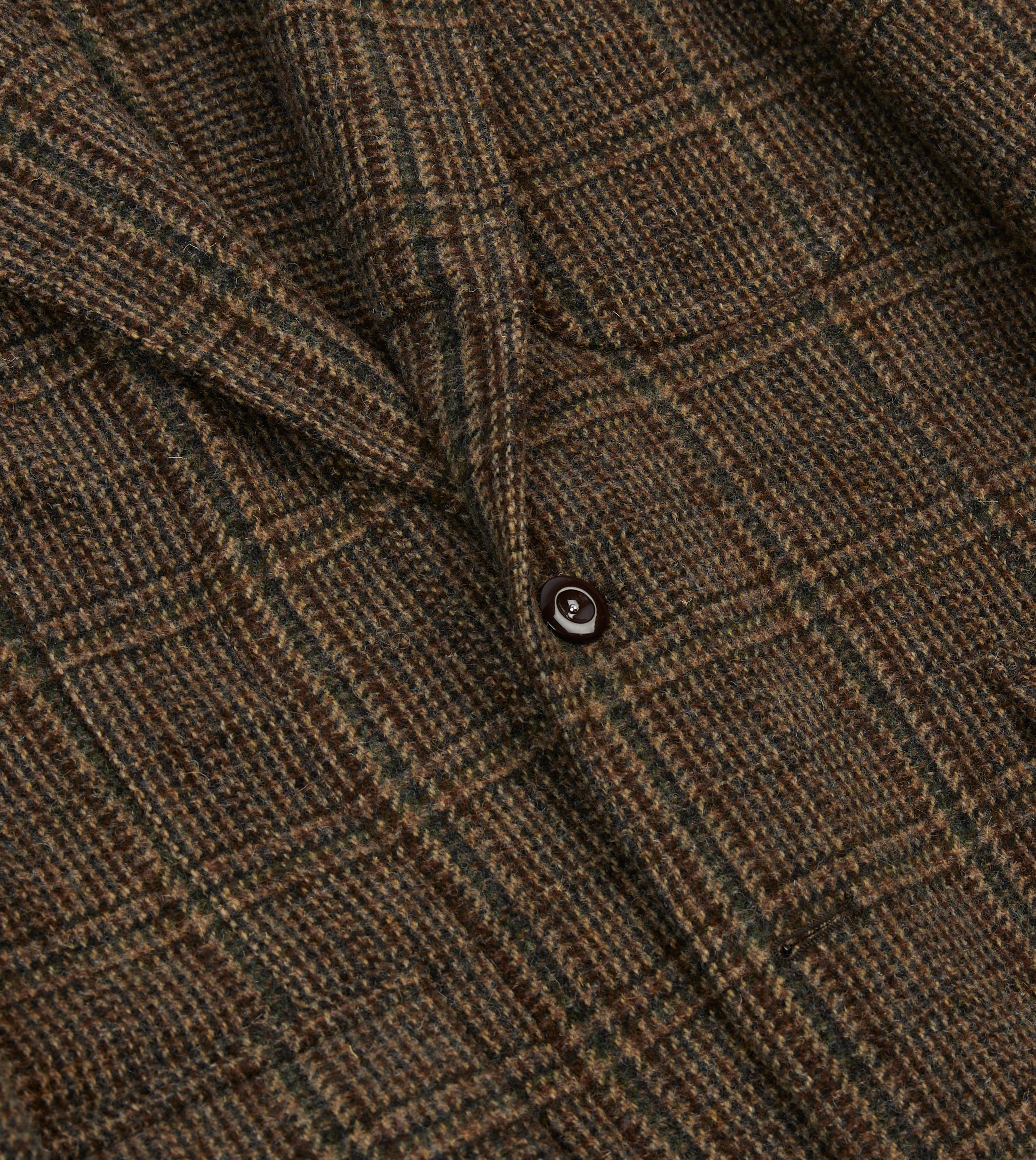 Brown Check Tweed Games Blazer Mk. VII – Drakes US