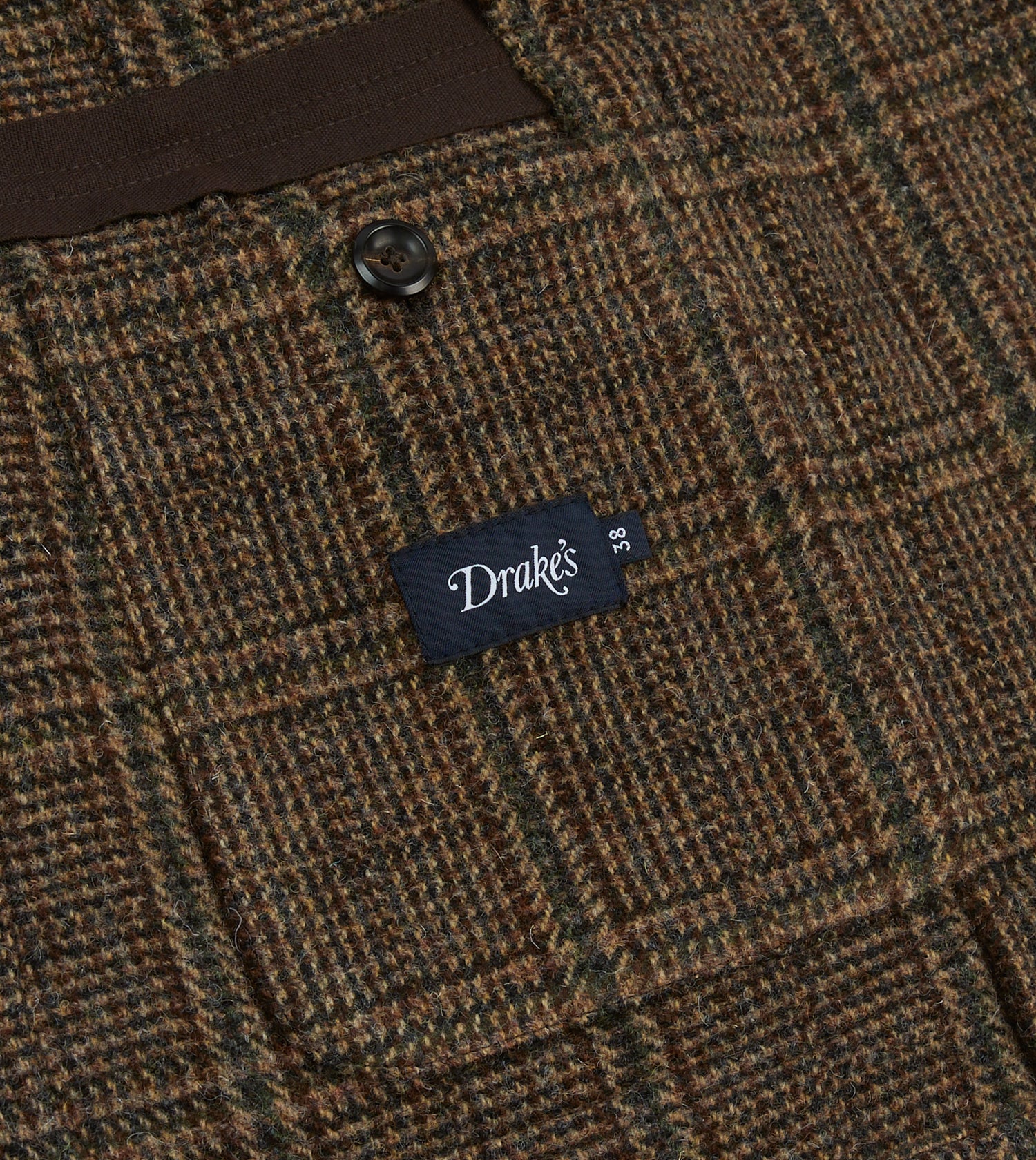 Brown Check Harris Tweed Games Blazer Mk. VII