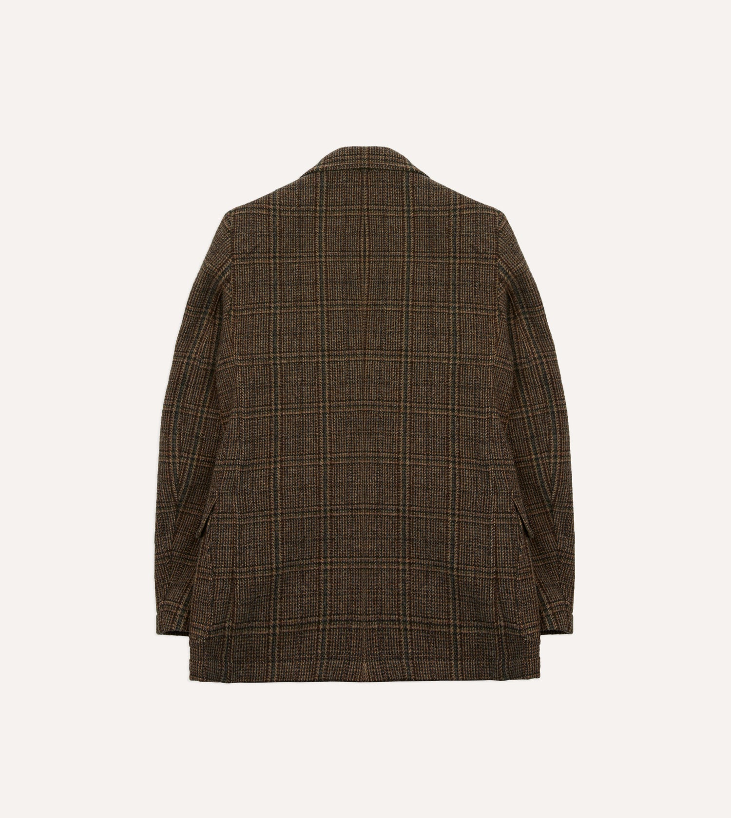 Brown Check Harris Tweed Games Blazer Mk. VII