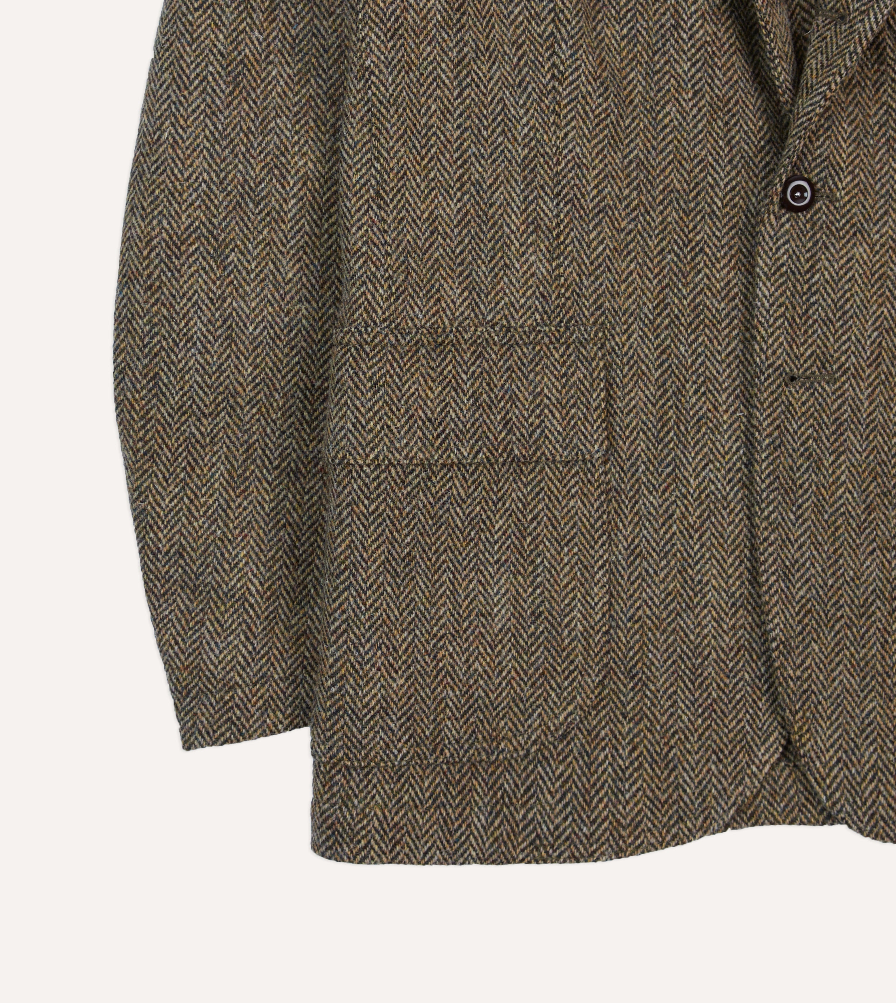 Drake's Harris tweed ジャケット 34 イタリア製 Navy Harris Tweed Games Blazer Mk. VII – Drakes US