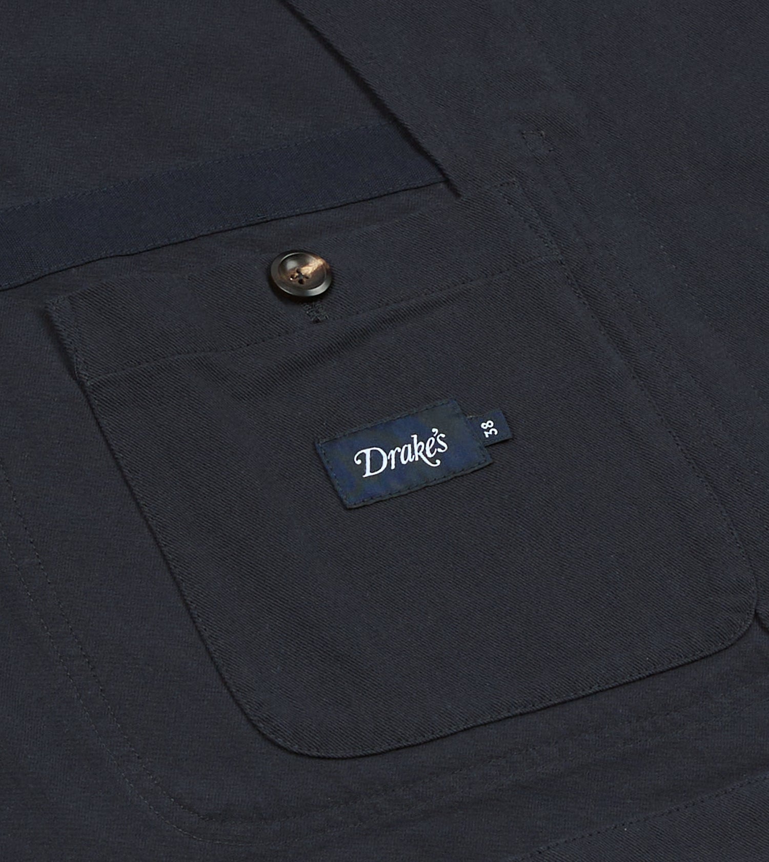 Navy Cotton Twill Field Games Blazer
