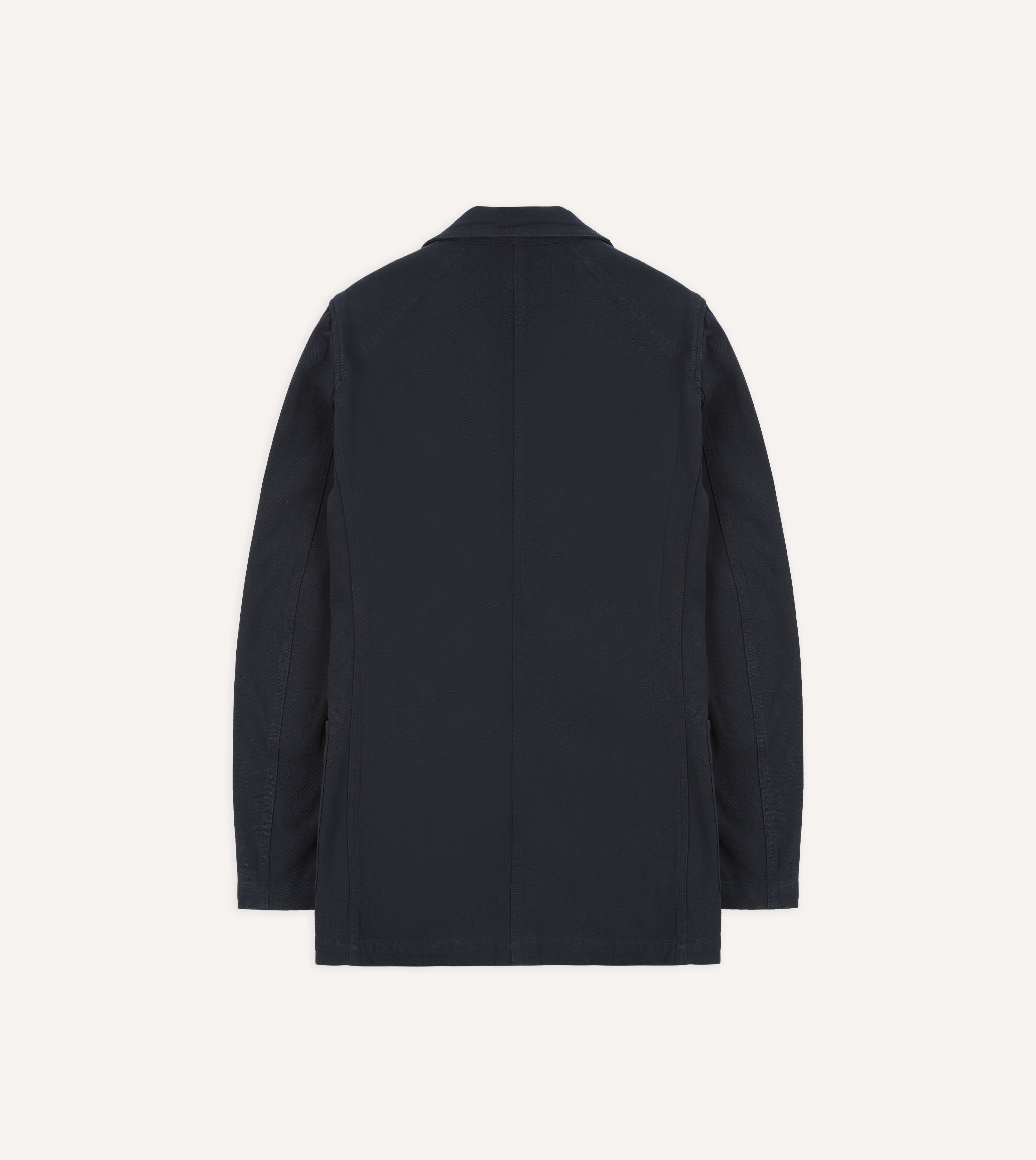 Navy Cotton Twill Field Games Blazer