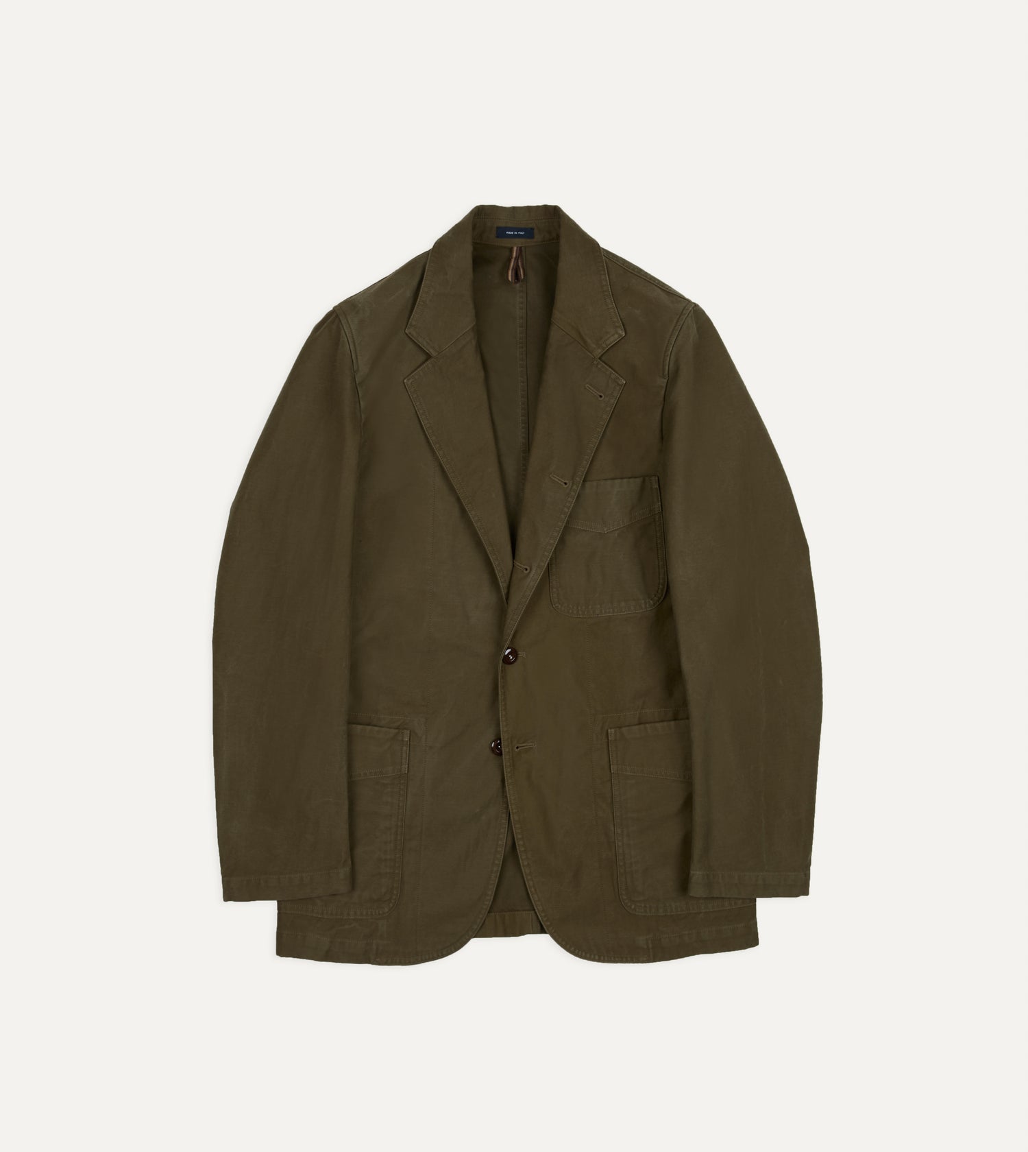 Green Cotton Travel Games Blazer