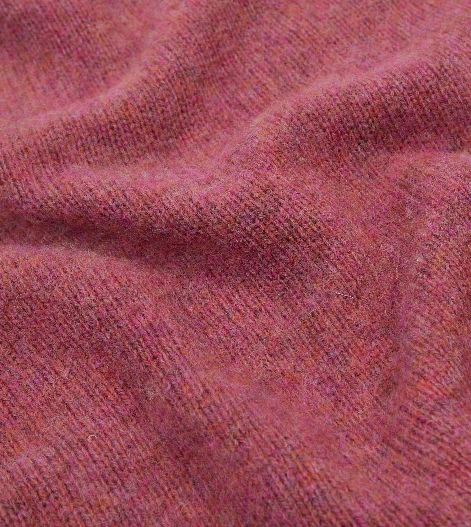 Mulberry Brushed Shetland Crew Neck Jumper