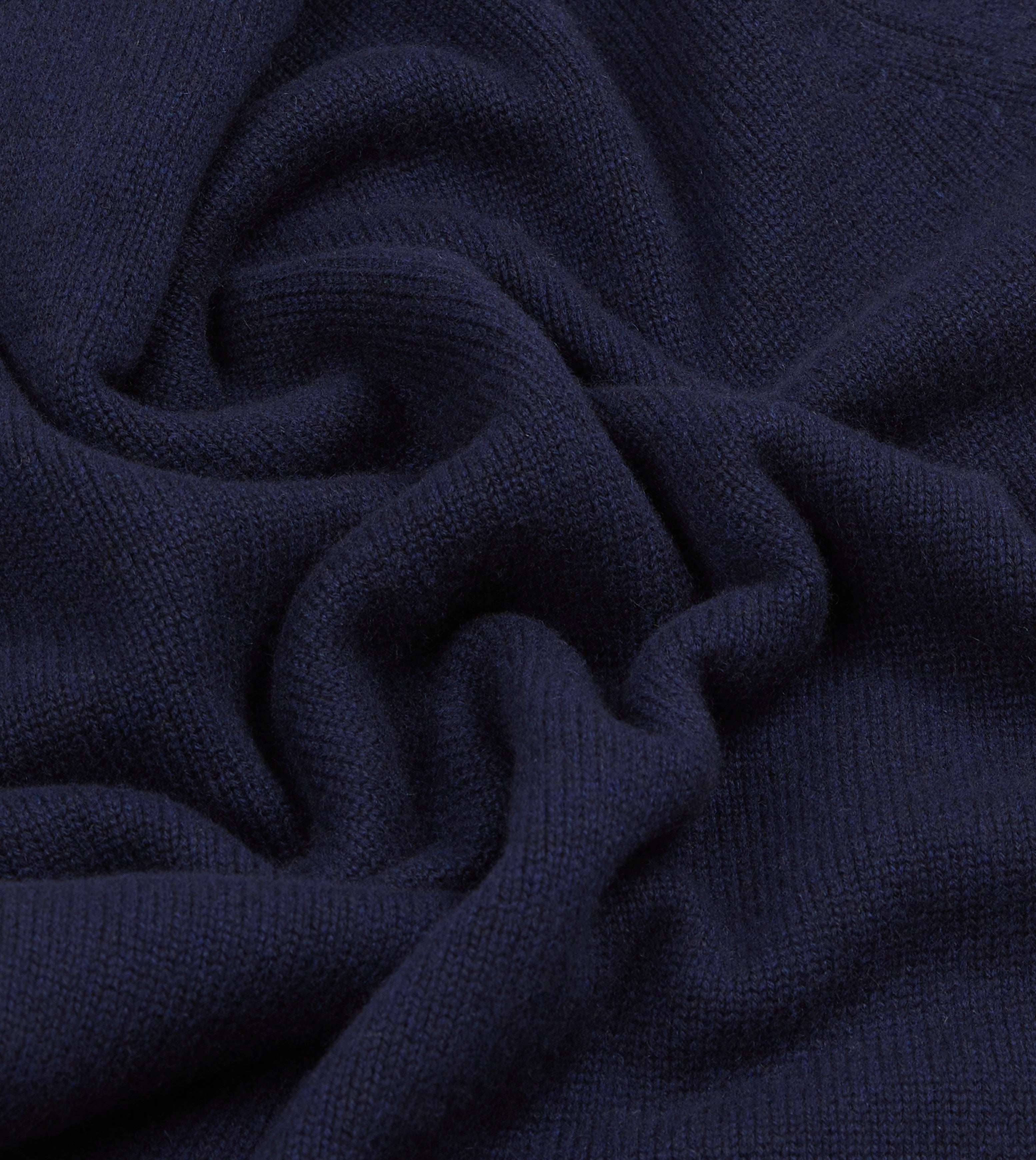 Navy Cashmere Crew Neck Jumper