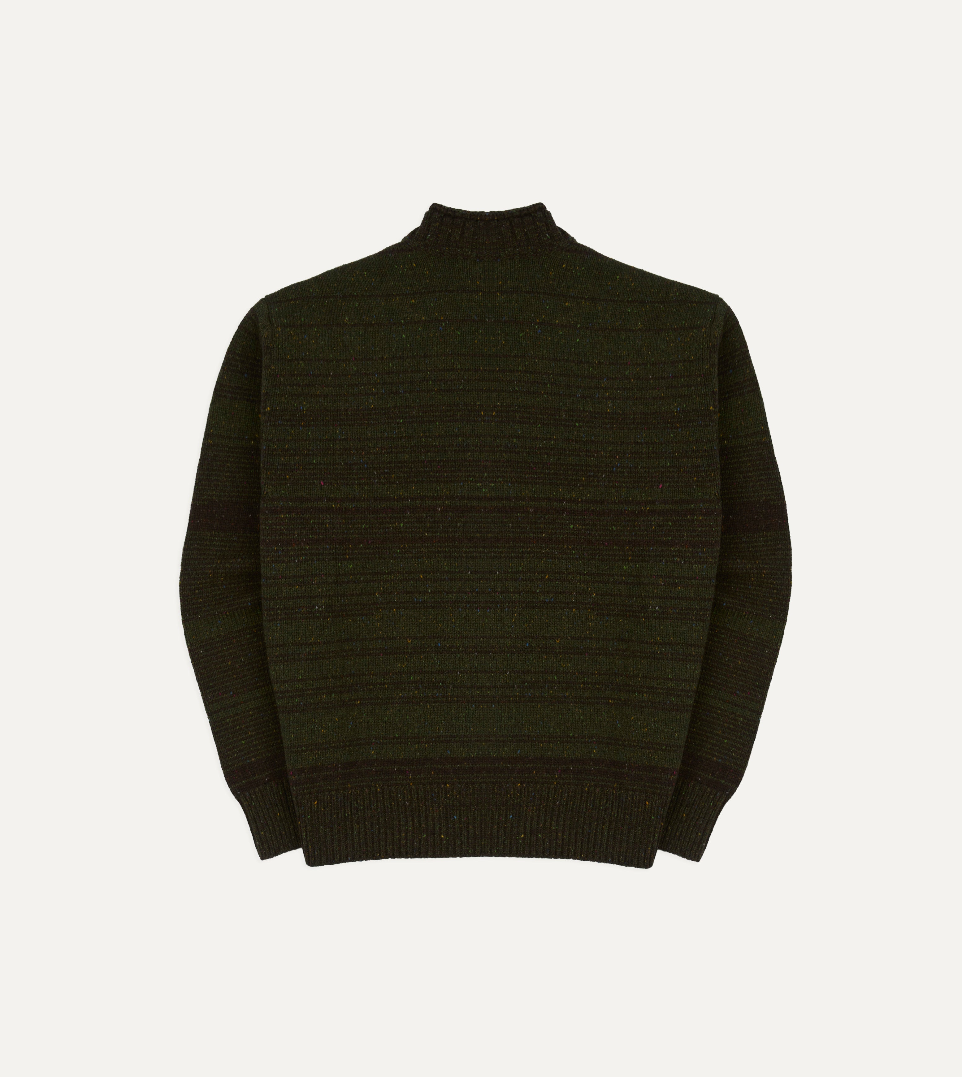 Drake's by A. Levine Olive Wool Jumper
