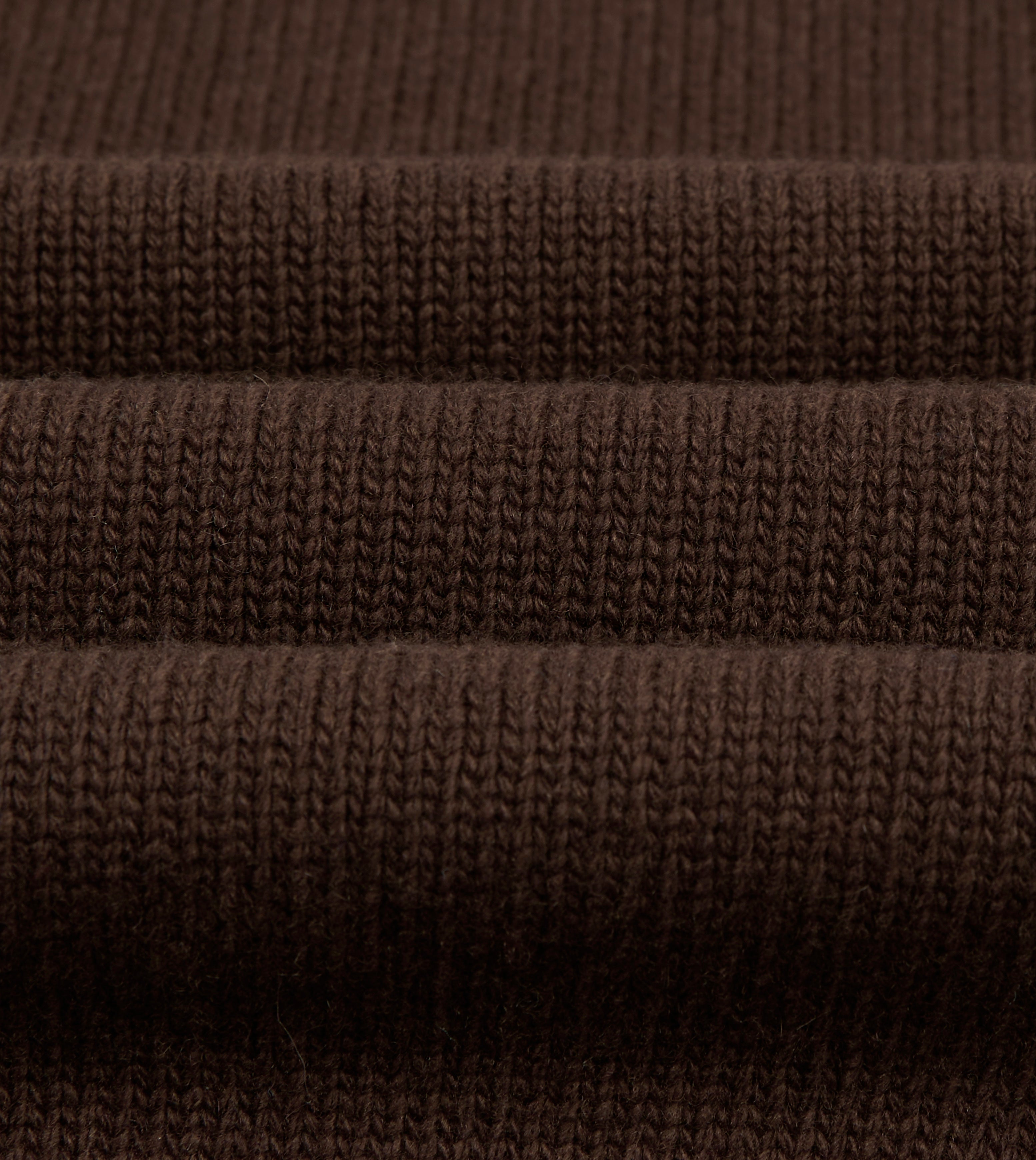 Brown Wool-Cashmere Crew Neck Jumper – Drakes US