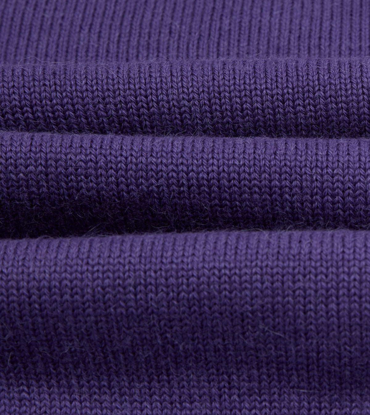 Purple Wool-Alpaca 6 Button Cardigan