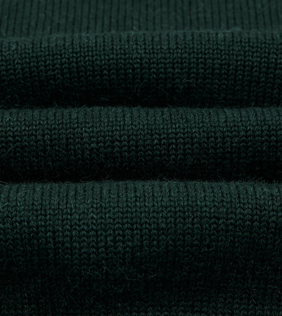 Green Wool-Alpaca 6 Button Cardigan