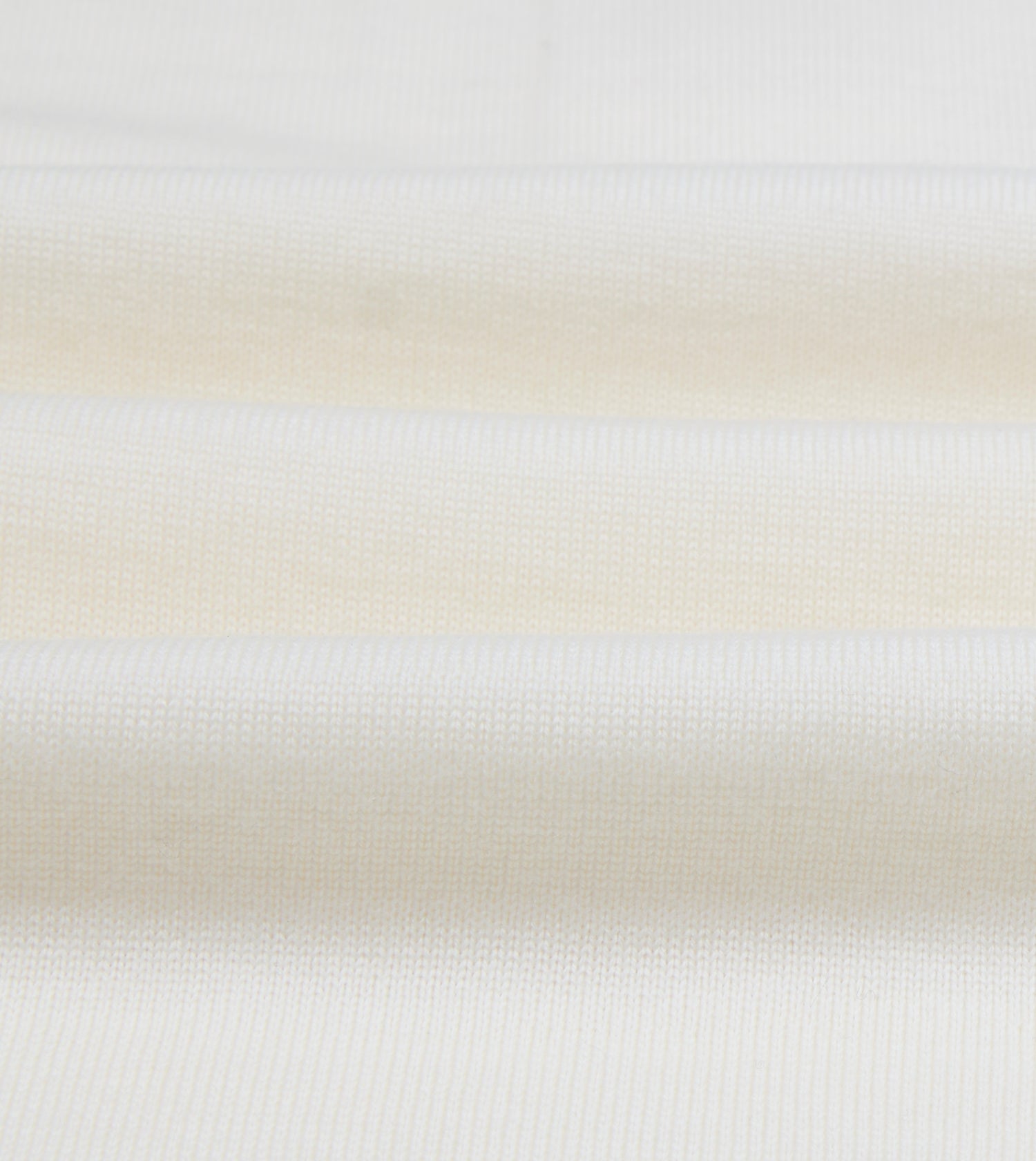 Ecru Merino Wool Knitted Rugby Shirt