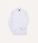 Light Blue Ticking Stripe Cotton Oxford Cloth Button-Down Shirt