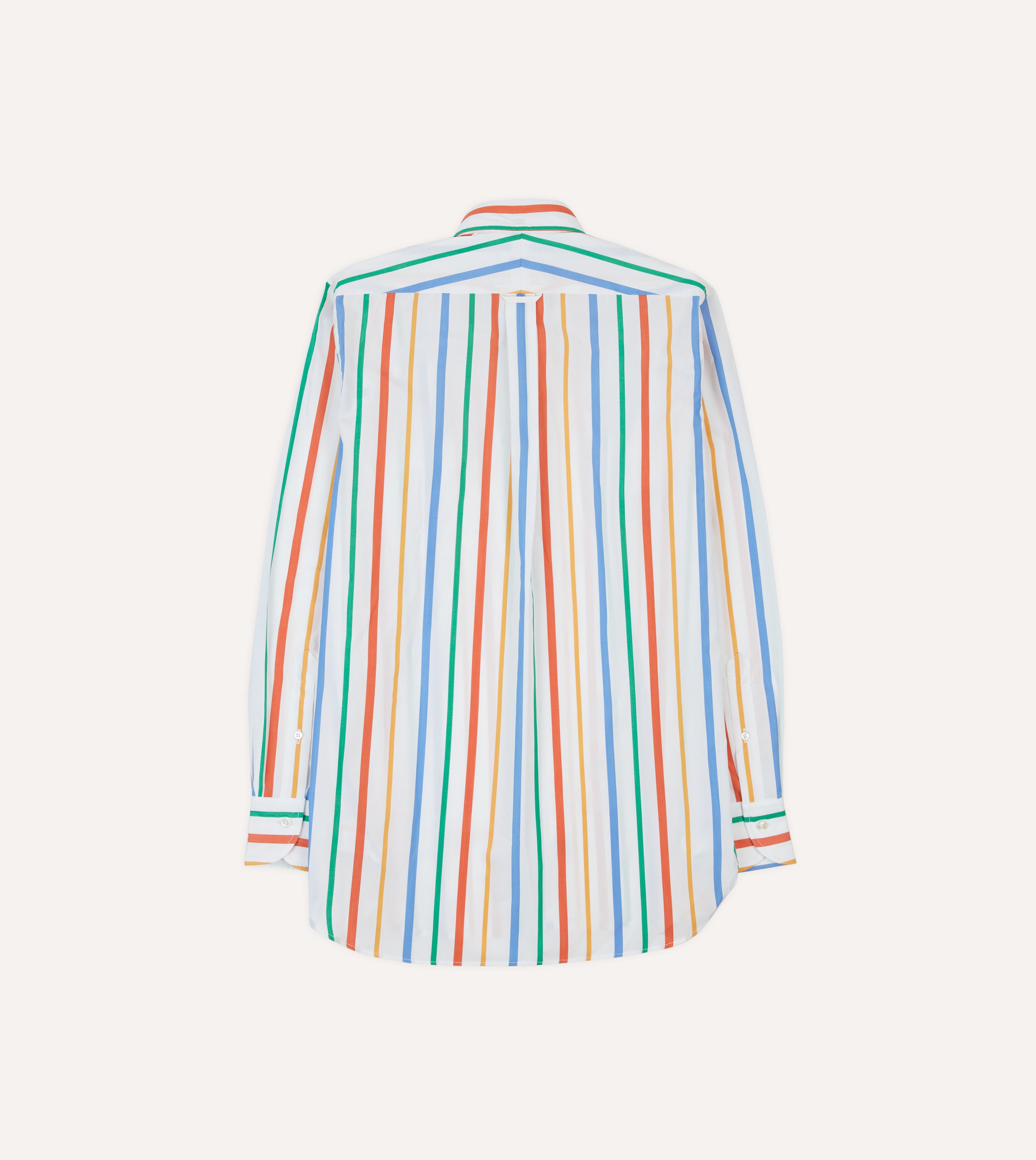 Multi Stripe Poplin Button-Down Shirt