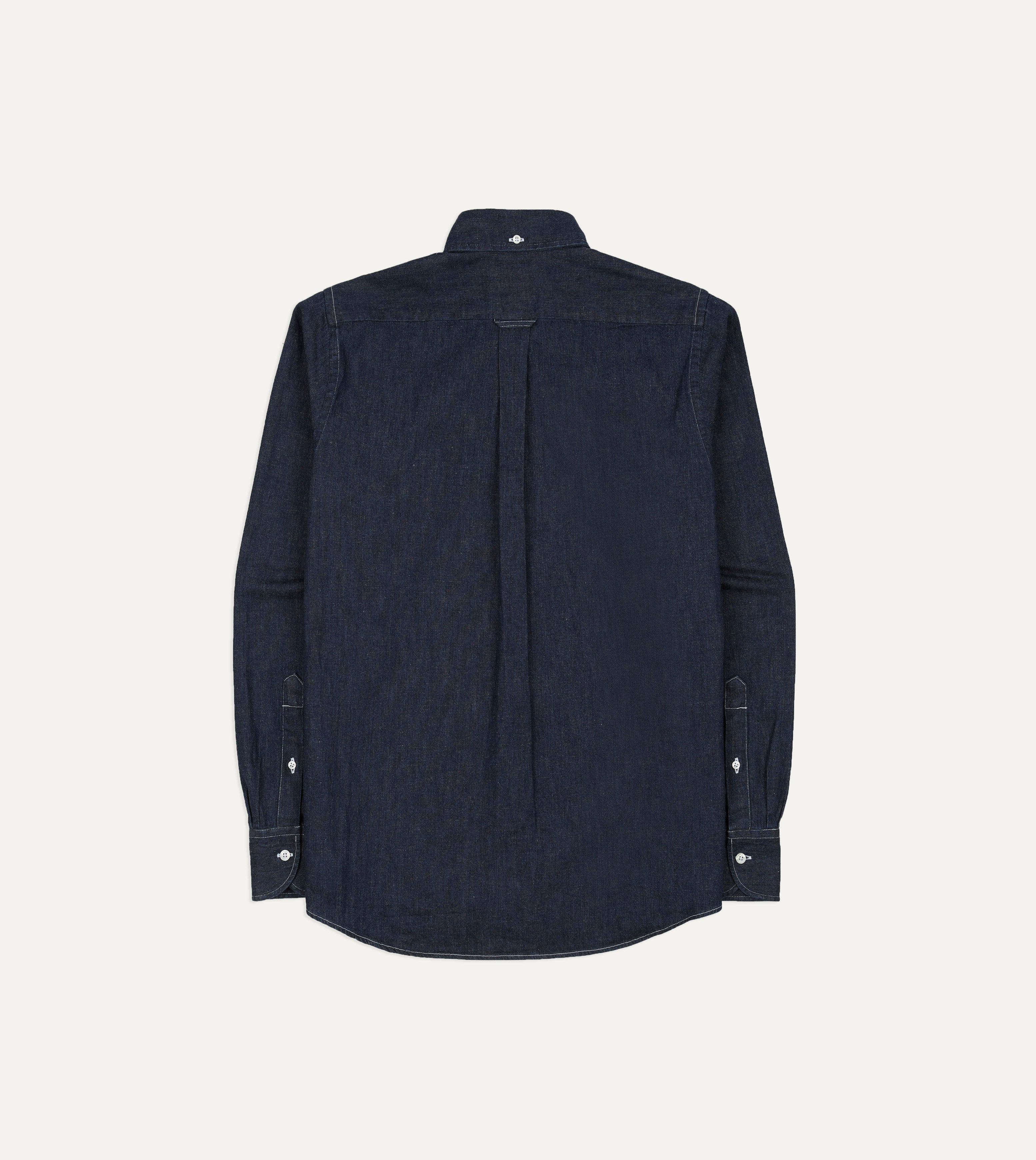 Drake's by A. Levine Denim Button-Down Shirt