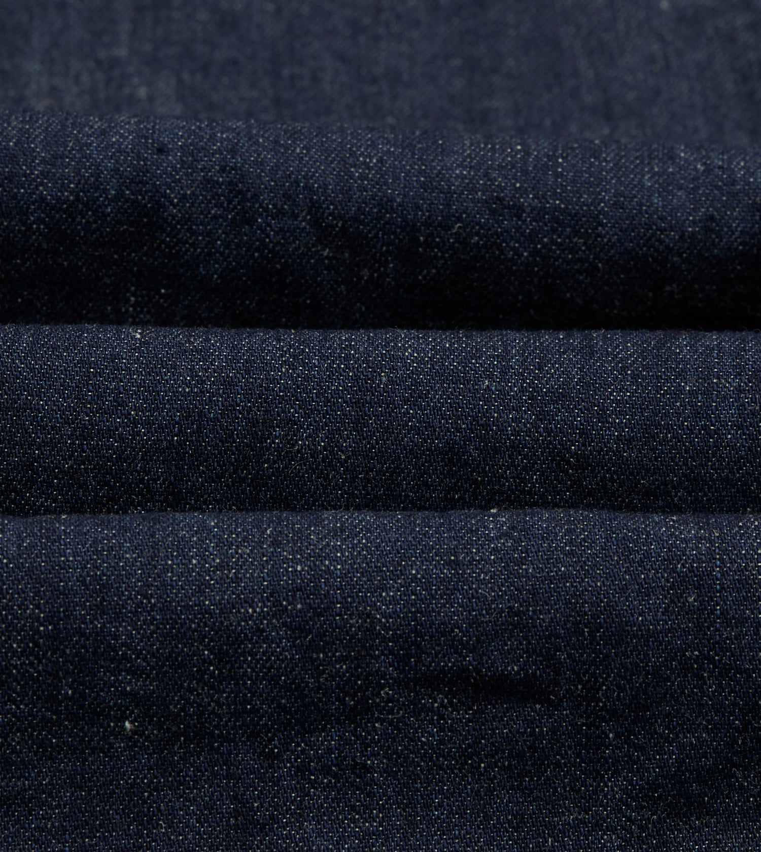 Indigo Rinse Denim Button-Down Shirt