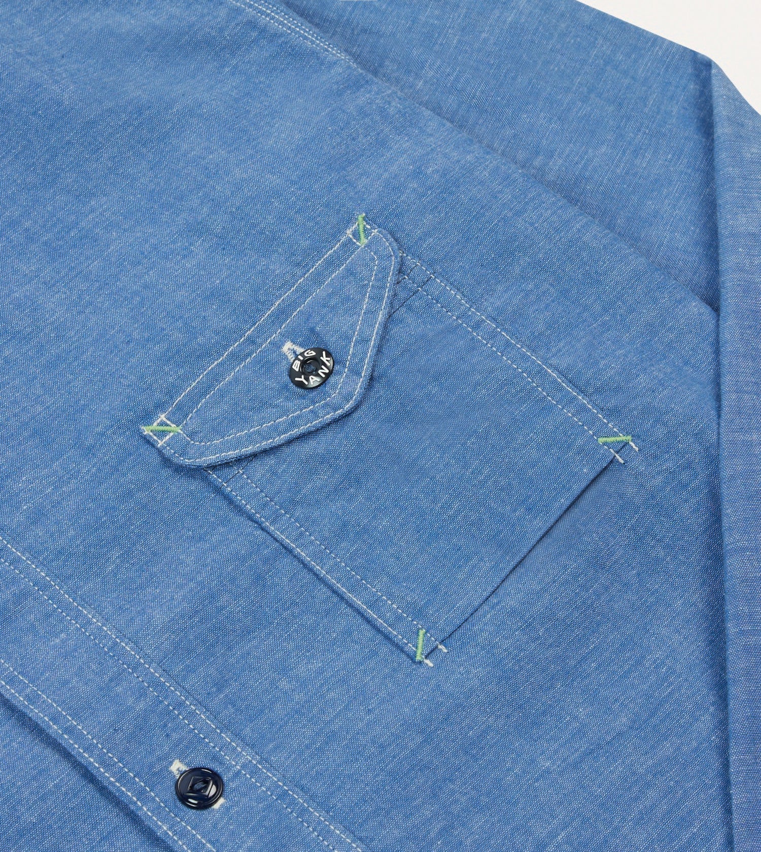 Big Yank '1935' Blue Chambray Shirt