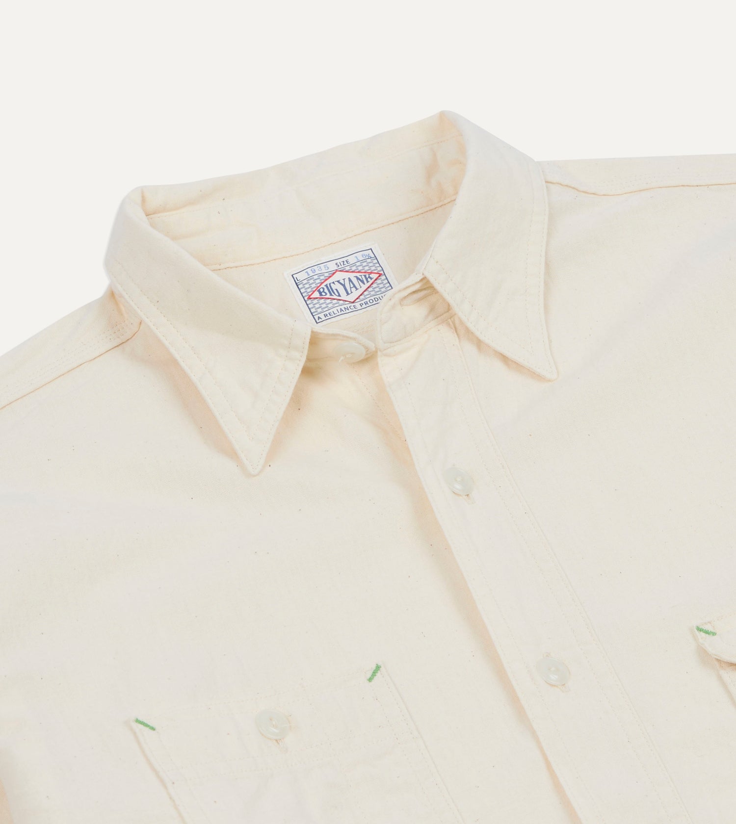 Big Yank '1935' Ecru Chambray Shirt