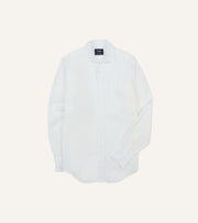 0401~EZ LUXURY Linen Spread Collar Shirt