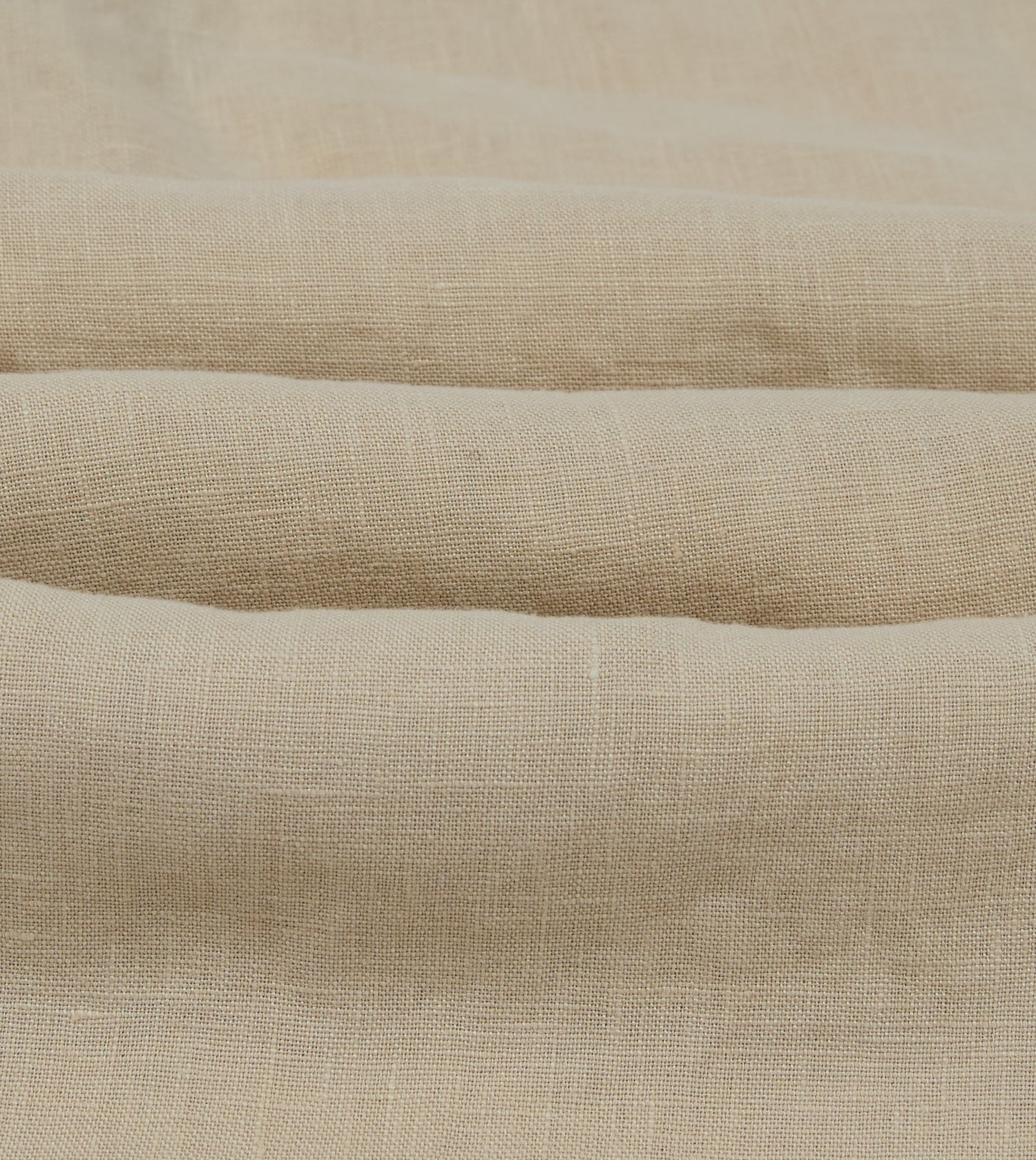 Ecru Linen Short Sleeve Camp Collar Military Shirt