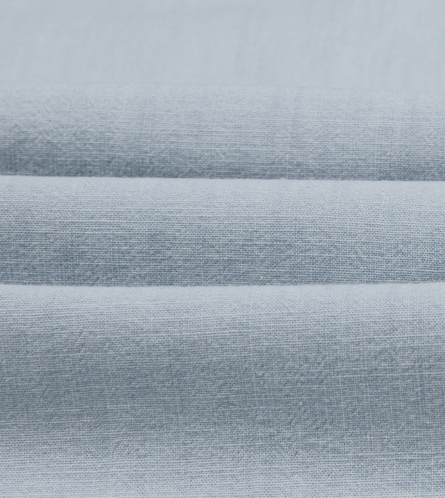 Blue Chambay Short Sleeve Camp Collar Shirt